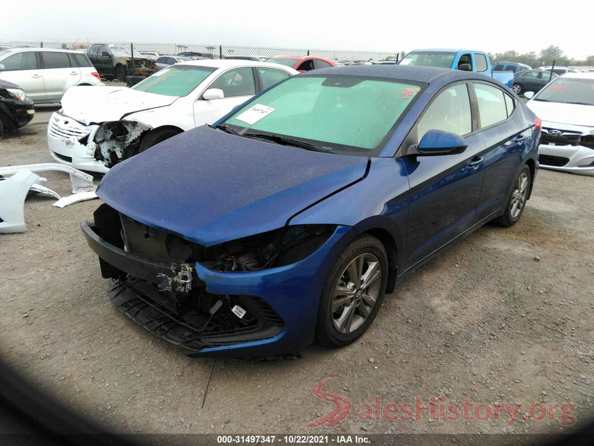 5NPD84LF7JH359271 2018 HYUNDAI ELANTRA