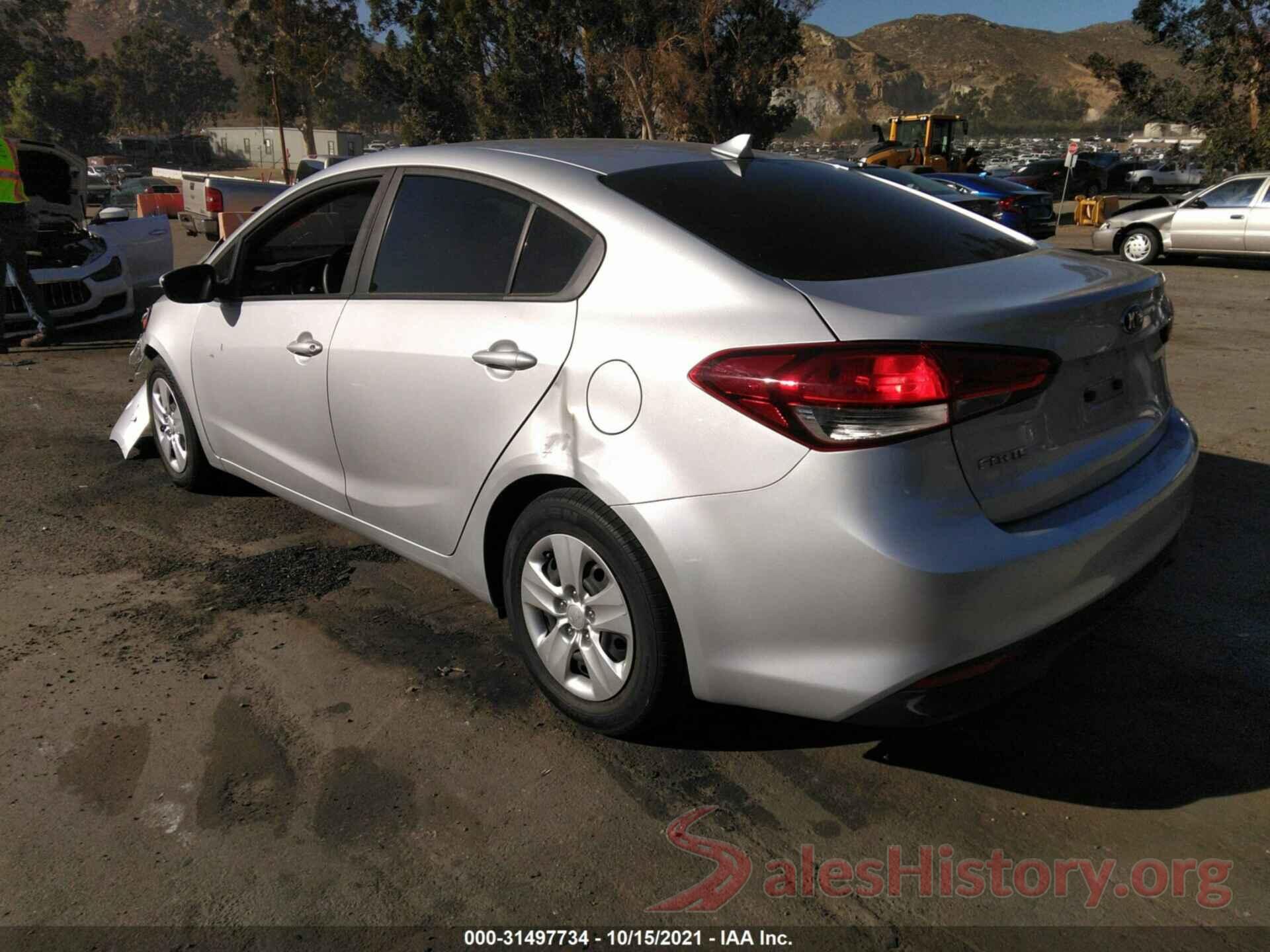 3KPFK4A78JE237450 2018 KIA FORTE