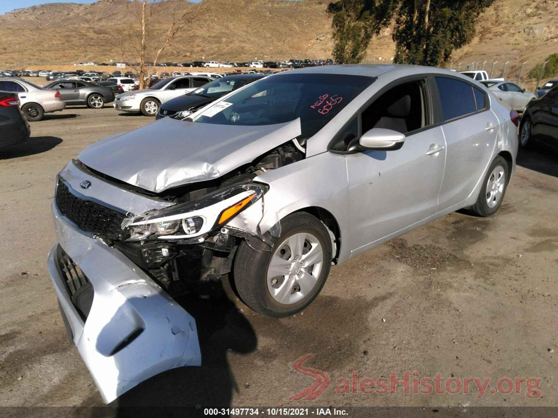 3KPFK4A78JE237450 2018 KIA FORTE