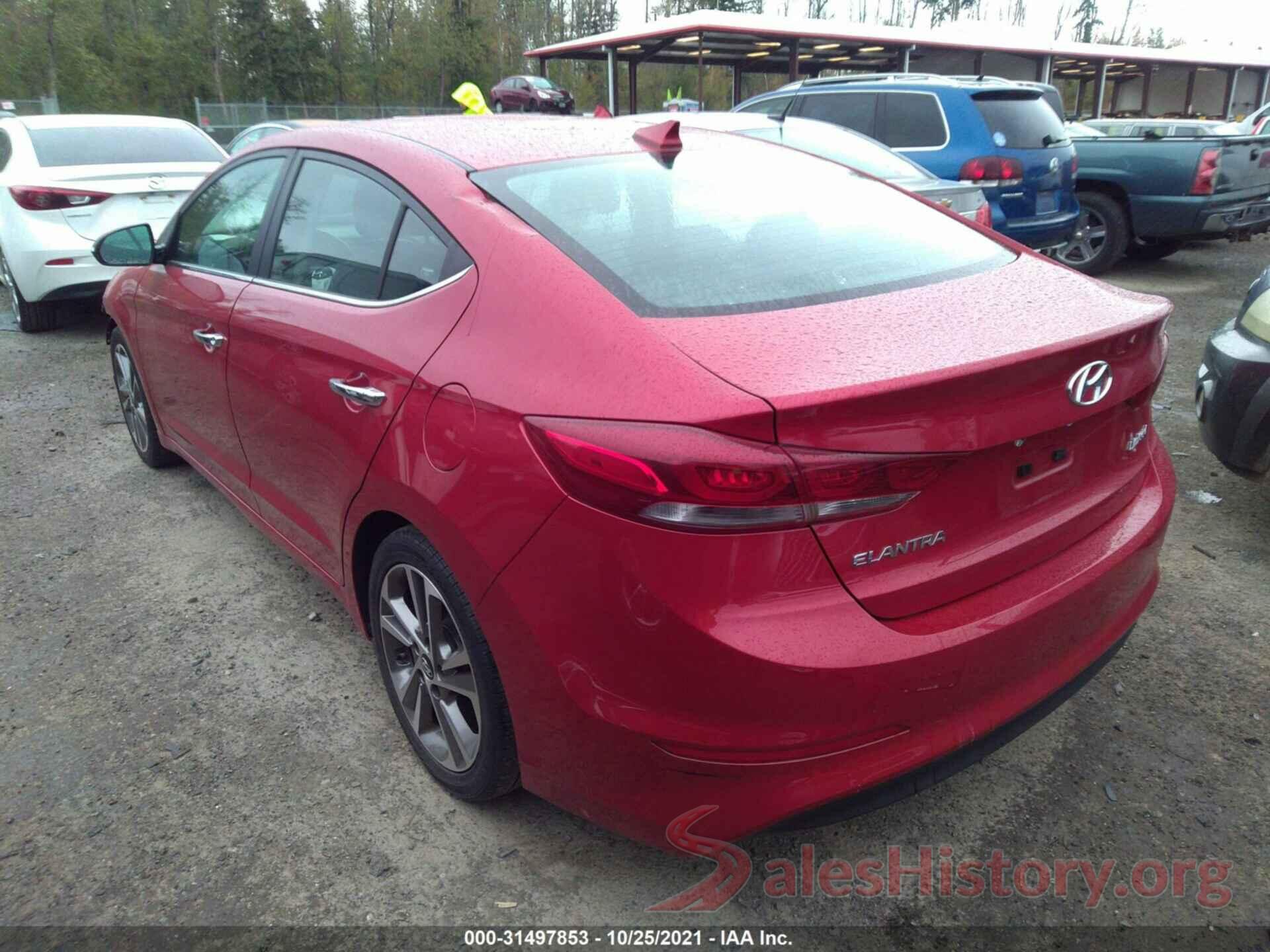 5NPD84LF3HH028407 2017 HYUNDAI ELANTRA