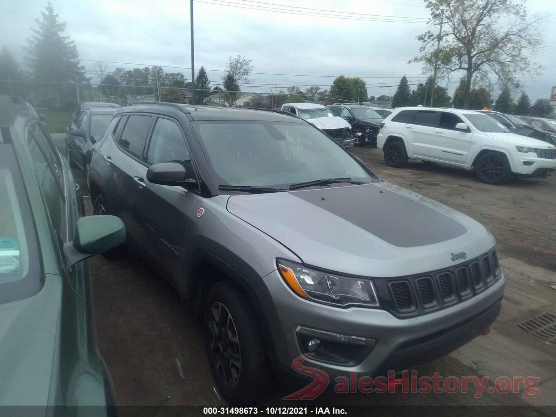 3C4NJDDB2LT207907 2020 JEEP COMPASS