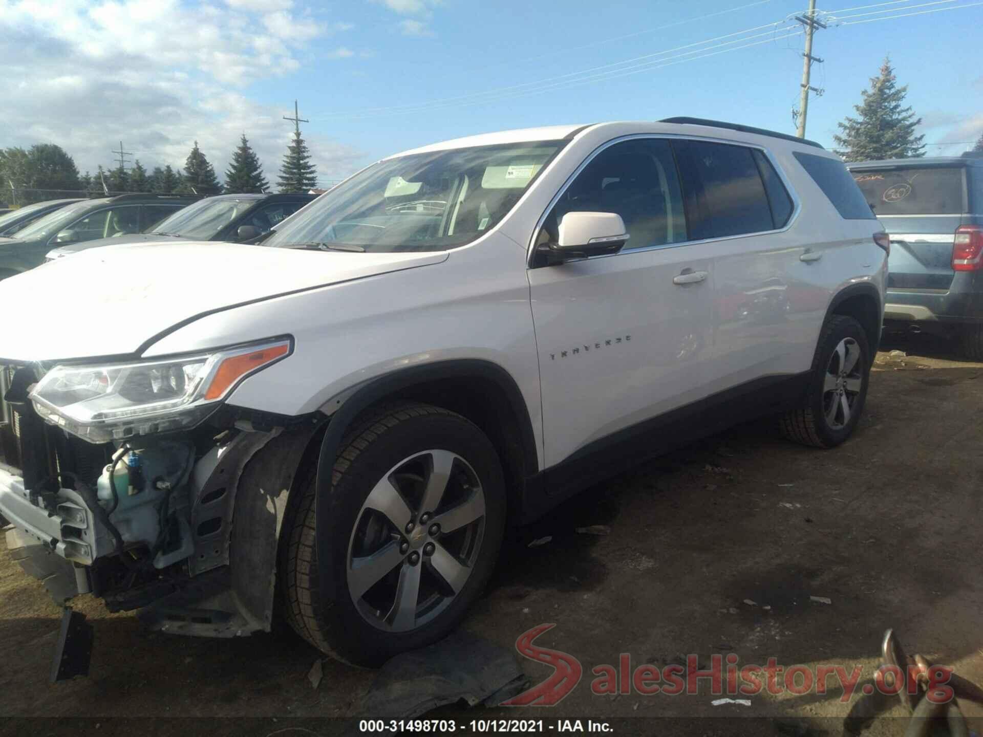 1GNERHKW5LJ245698 2020 CHEVROLET TRAVERSE