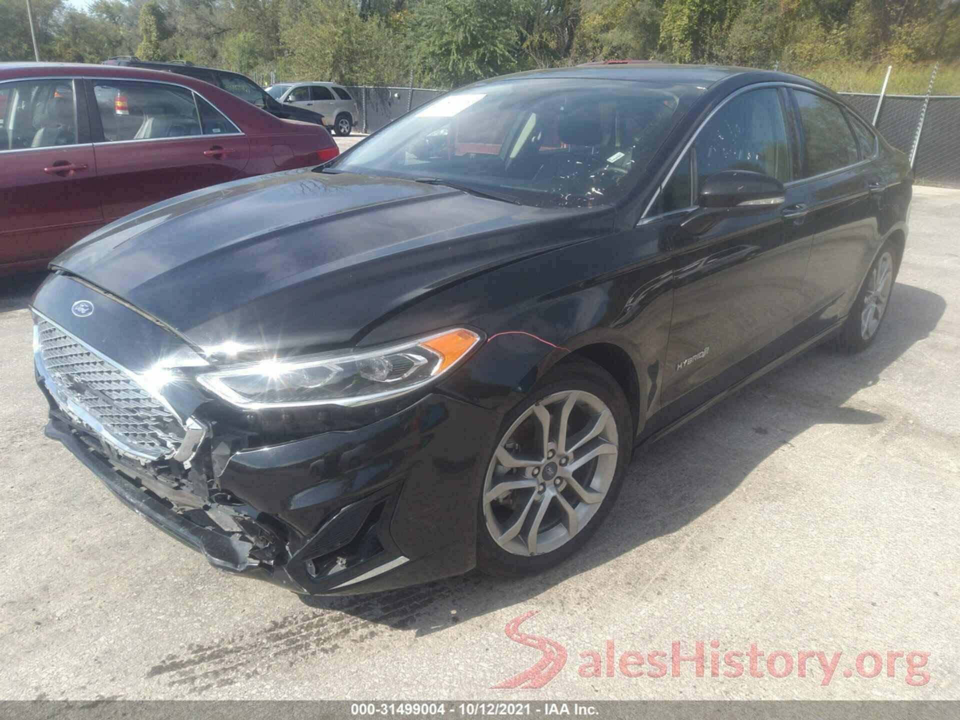 3FA6P0RU3KR259862 2019 FORD FUSION HYBRID