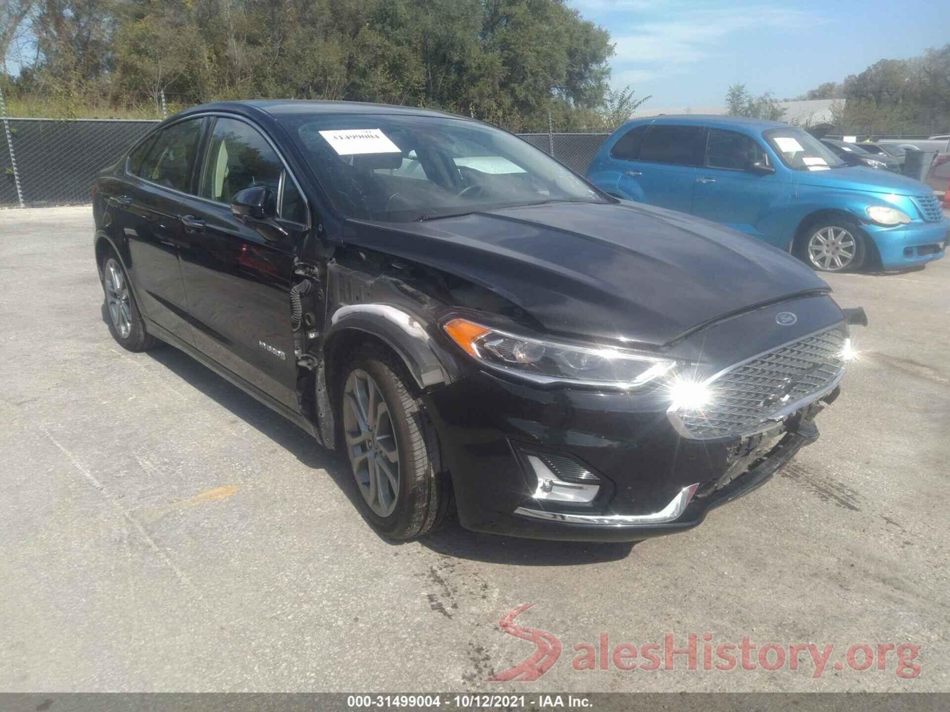 3FA6P0RU3KR259862 2019 FORD FUSION HYBRID