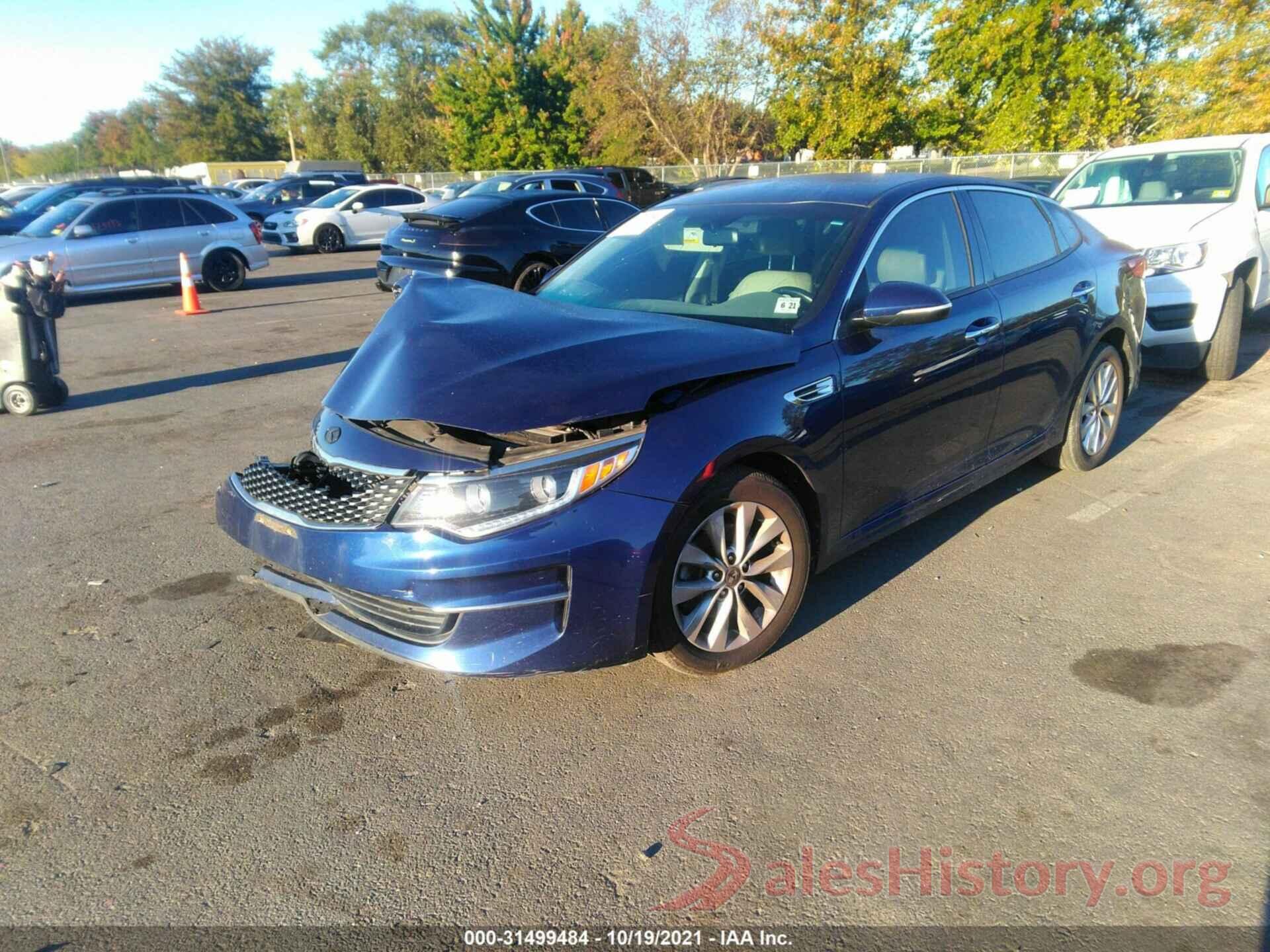 5XXGU4L30GG084250 2016 KIA OPTIMA