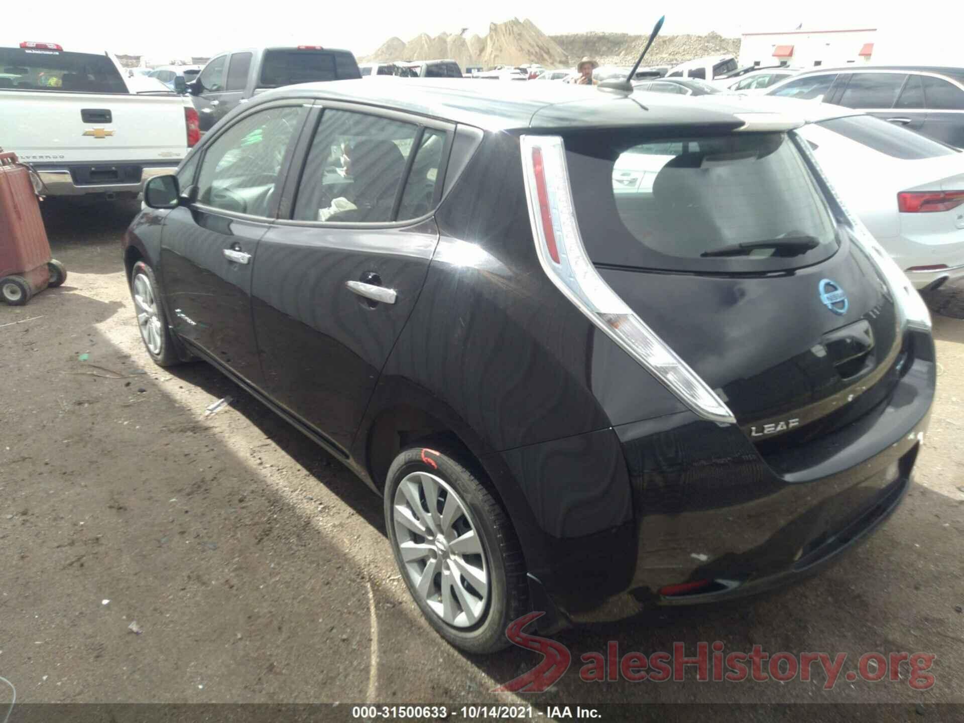 1N4AZ0CP2EC339020 2014 NISSAN LEAF