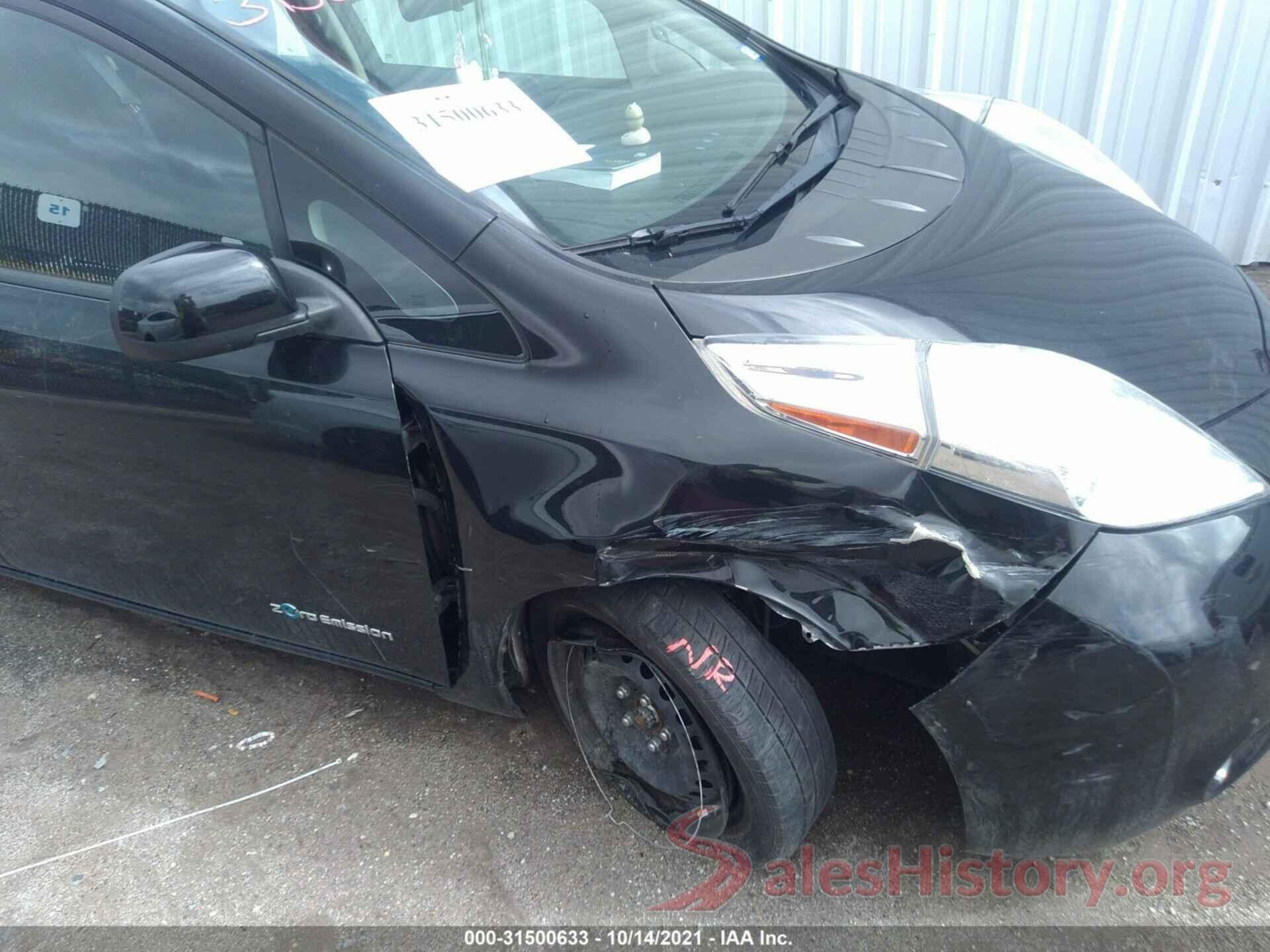 1N4AZ0CP2EC339020 2014 NISSAN LEAF