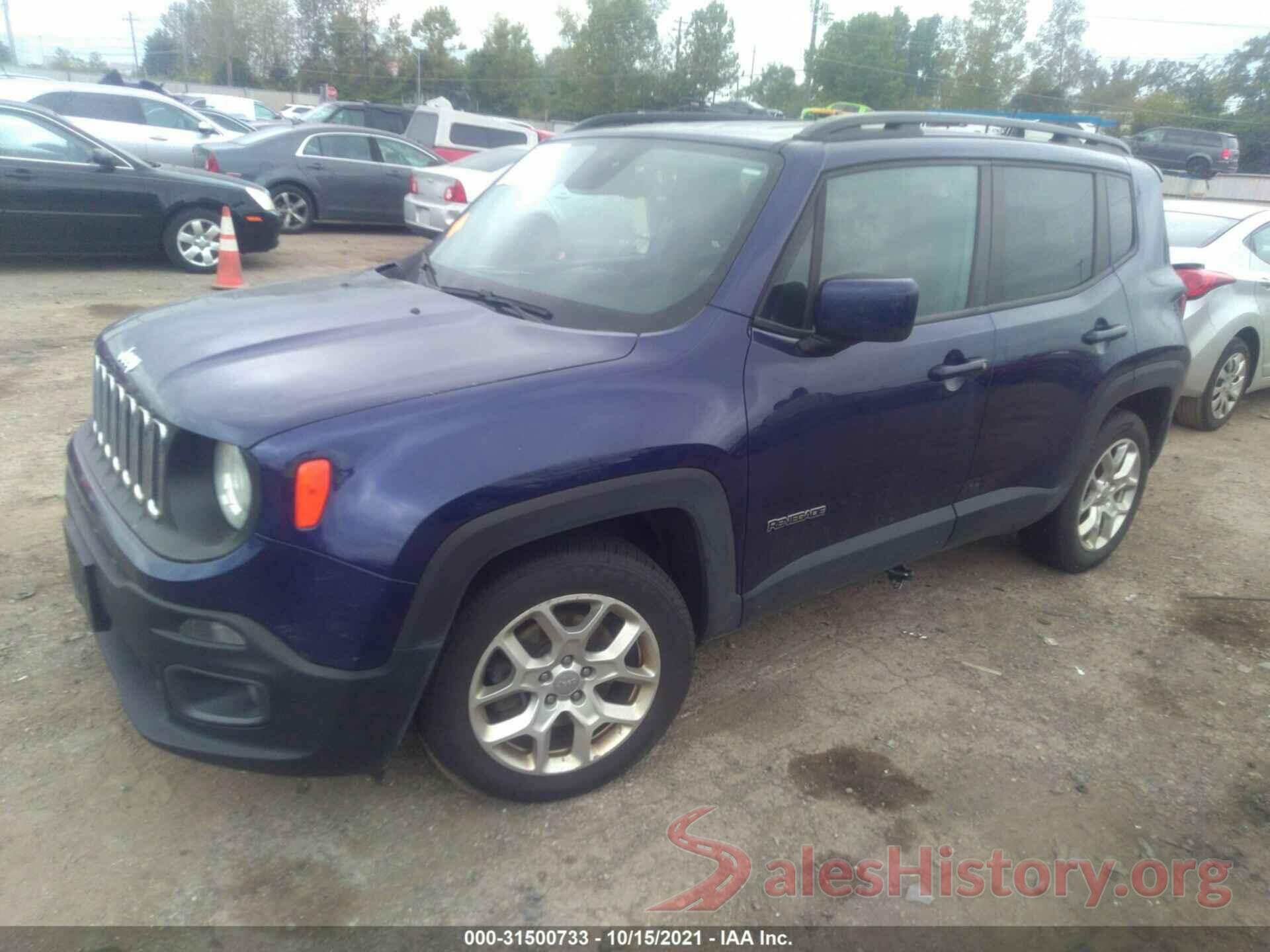 ZACCJABT1GPD84477 2016 JEEP RENEGADE