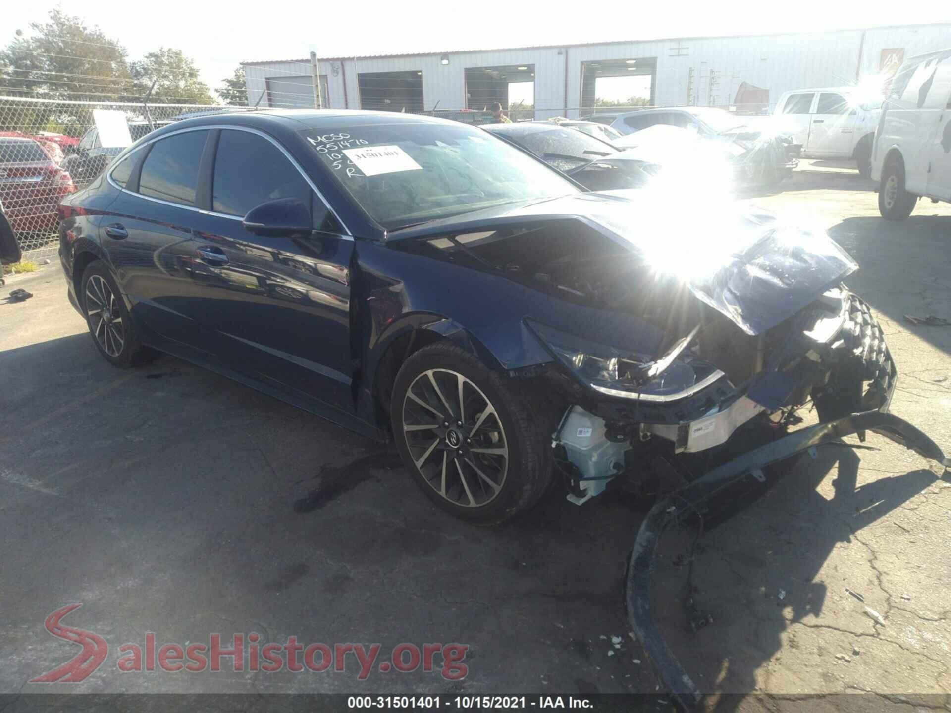 5NPEH4J27LH045966 2020 HYUNDAI SONATA