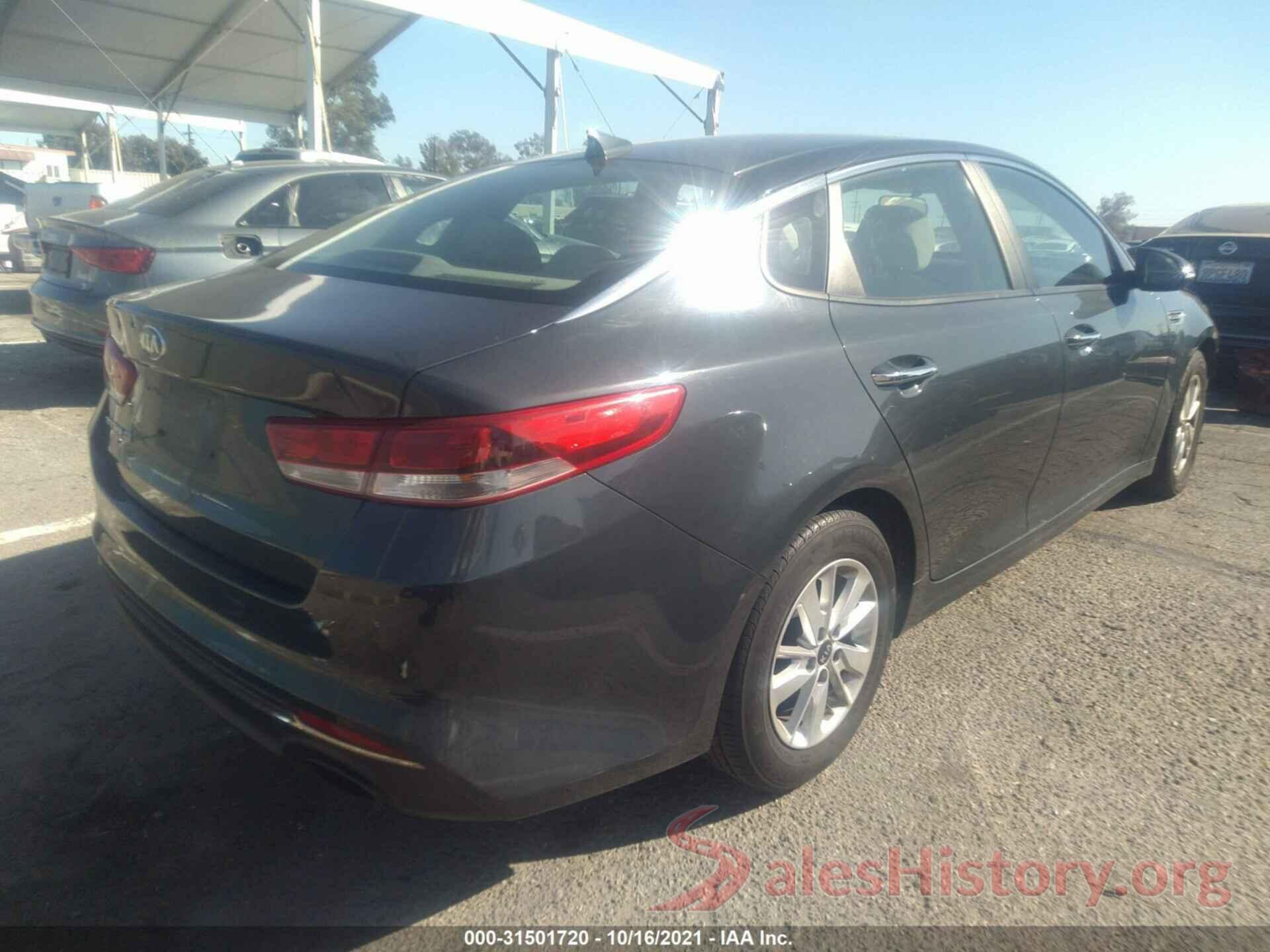 KNAGT4L34G5072851 2016 KIA OPTIMA