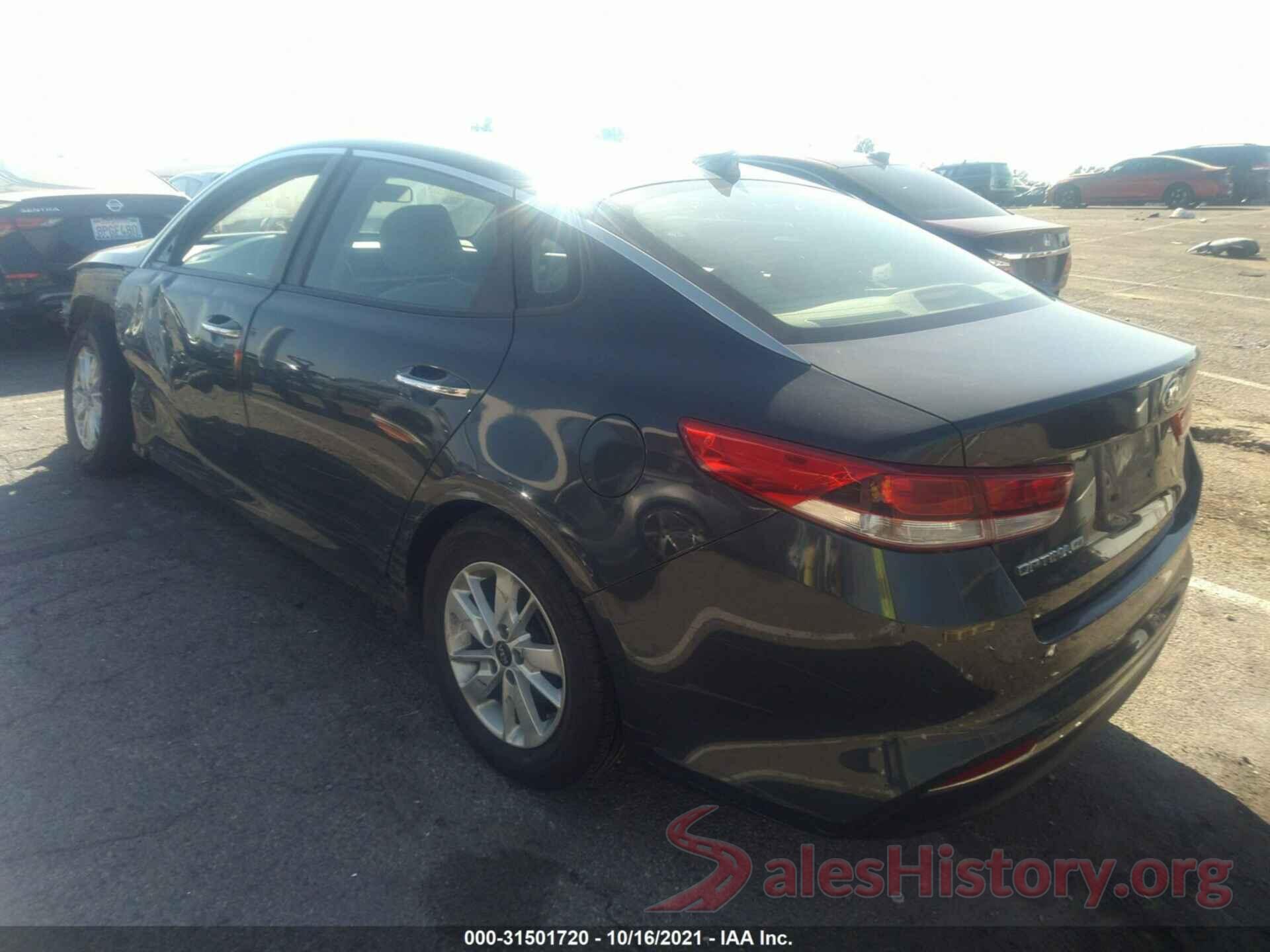 KNAGT4L34G5072851 2016 KIA OPTIMA