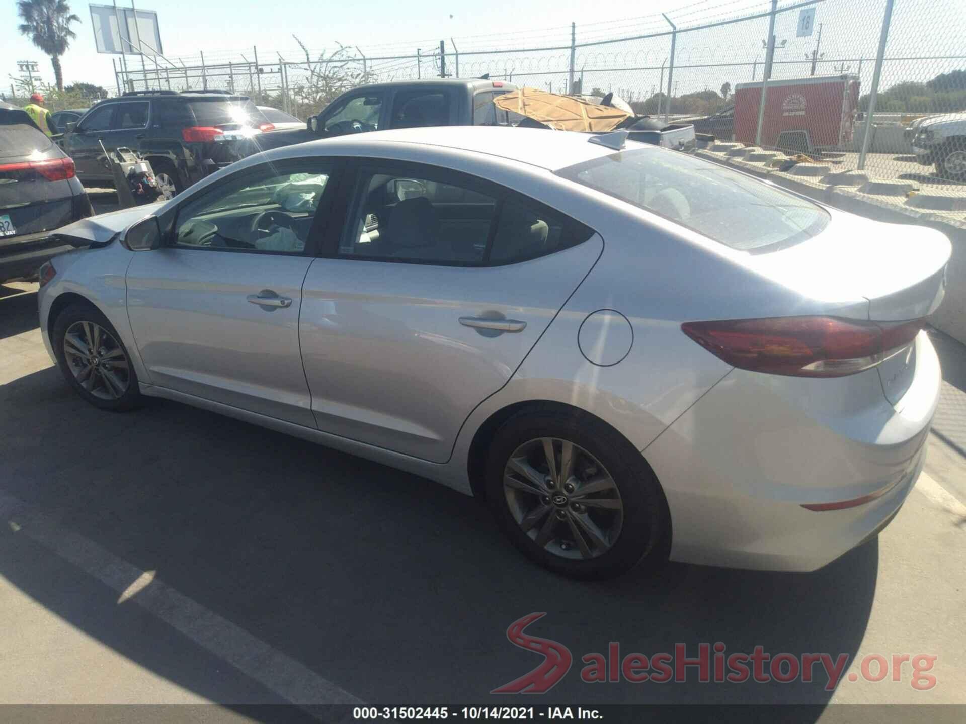 5NPD84LF0JH295333 2018 HYUNDAI ELANTRA