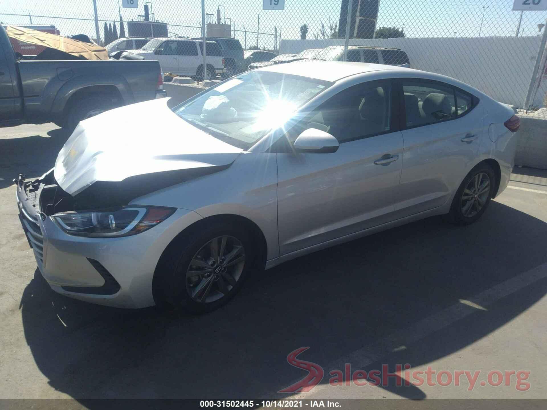 5NPD84LF0JH295333 2018 HYUNDAI ELANTRA