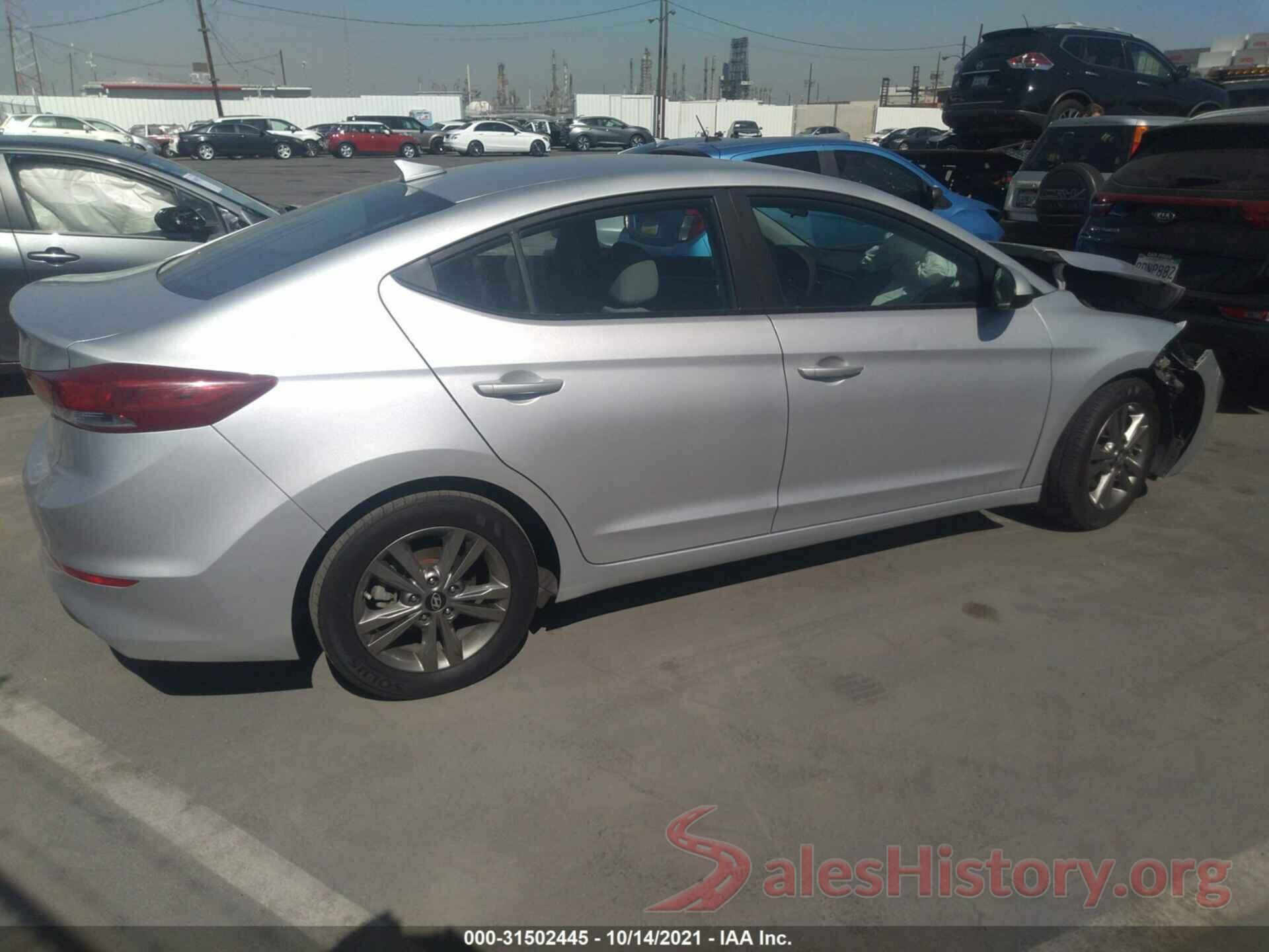 5NPD84LF0JH295333 2018 HYUNDAI ELANTRA