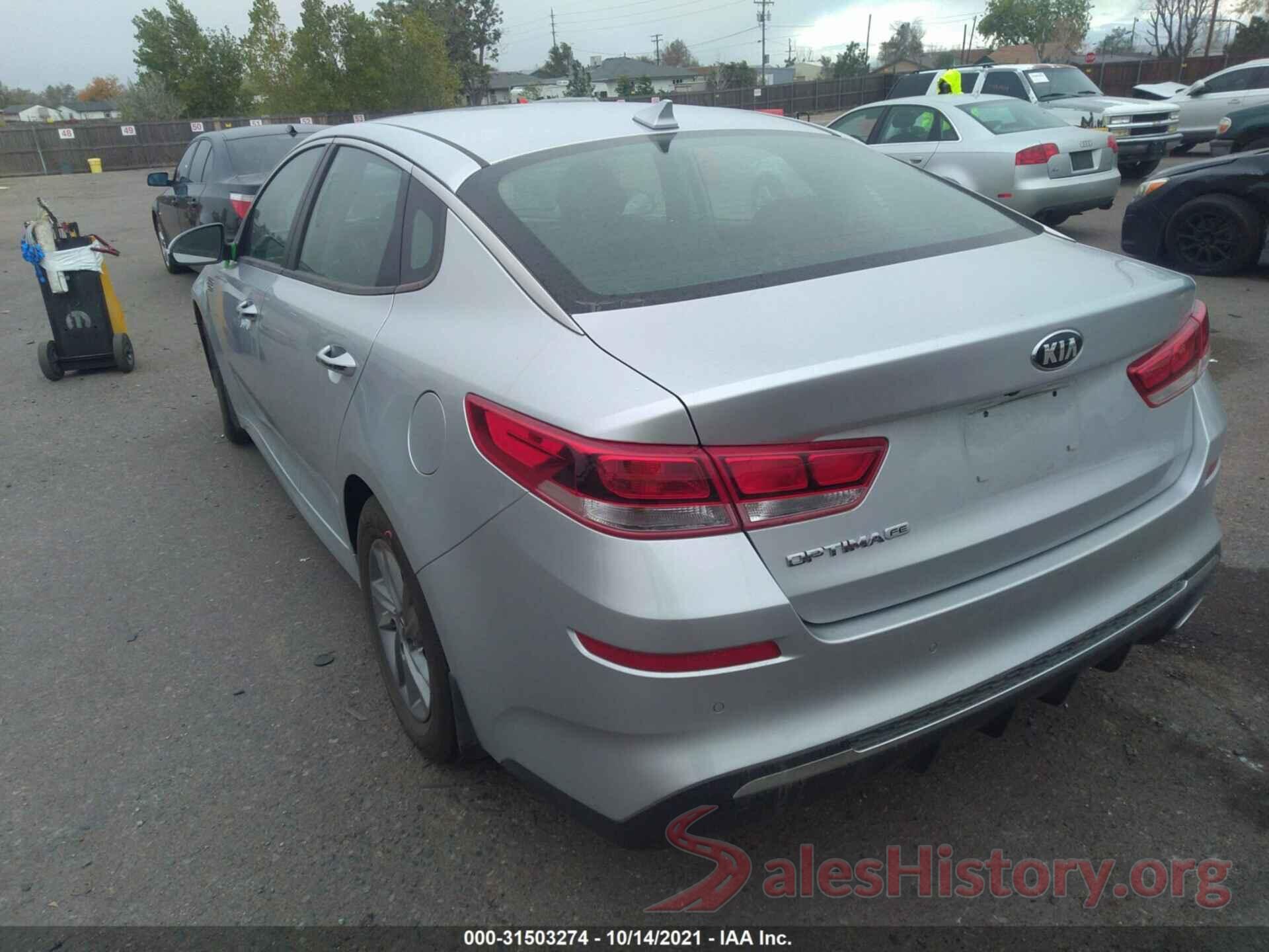 5XXGT4L31KG309707 2019 KIA OPTIMA