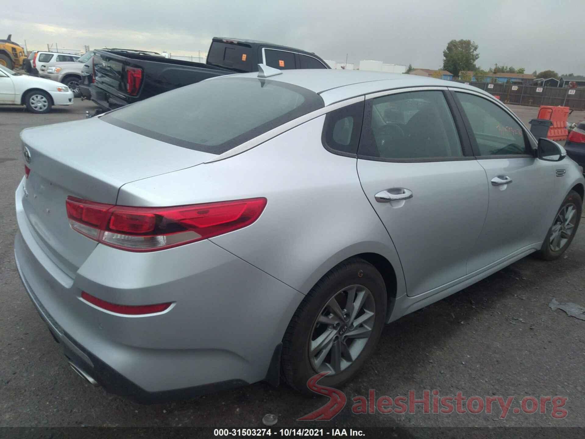 5XXGT4L31KG309707 2019 KIA OPTIMA