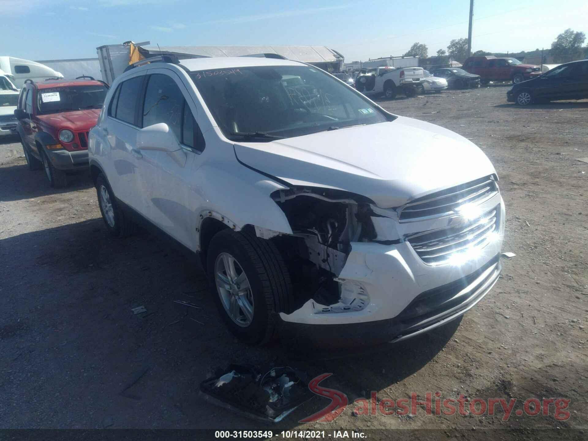 KL7CJLSB5GB549084 2016 CHEVROLET TRAX