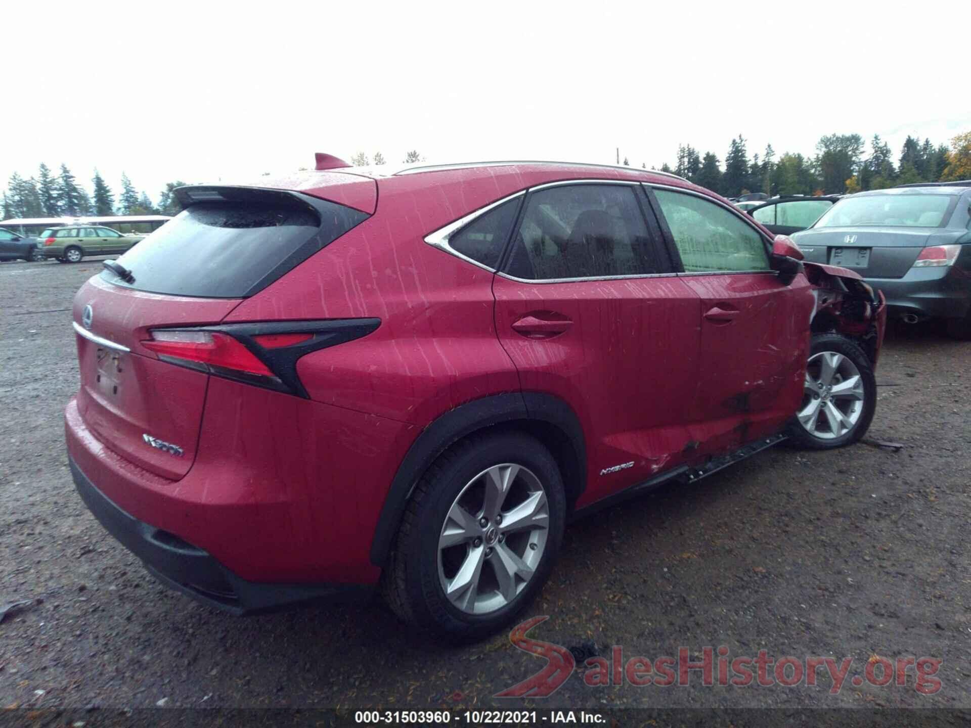 JTJBJRBZ2H2064916 2017 LEXUS NX