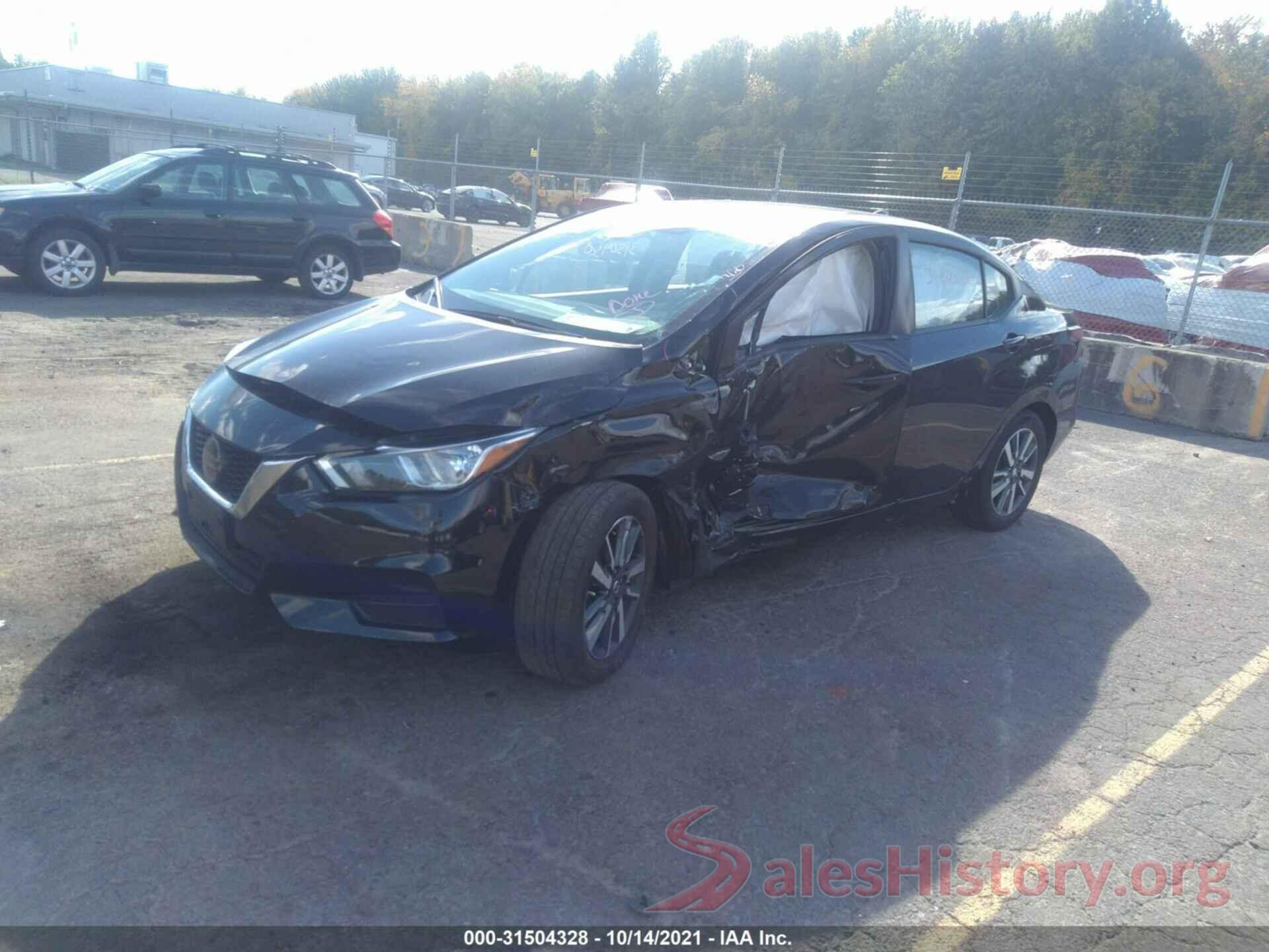 3N1CN8EV8ML884525 2021 NISSAN VERSA