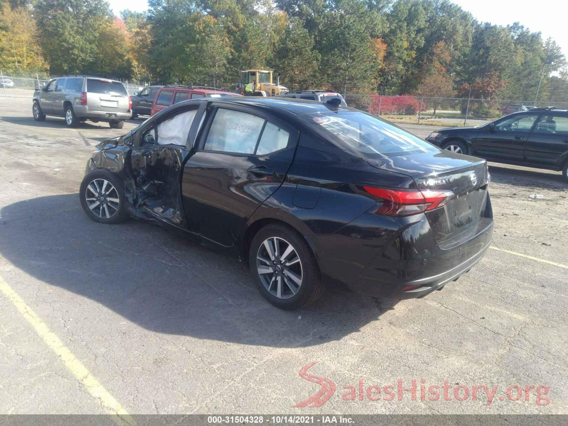 3N1CN8EV8ML884525 2021 NISSAN VERSA