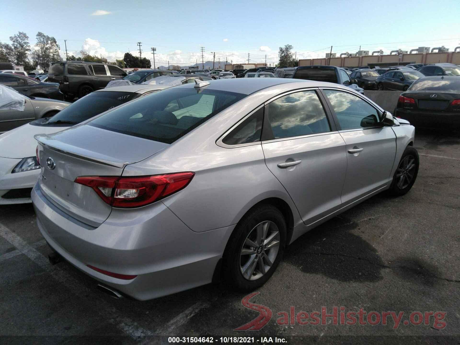 5NPE24AF9GH303110 2016 HYUNDAI SONATA