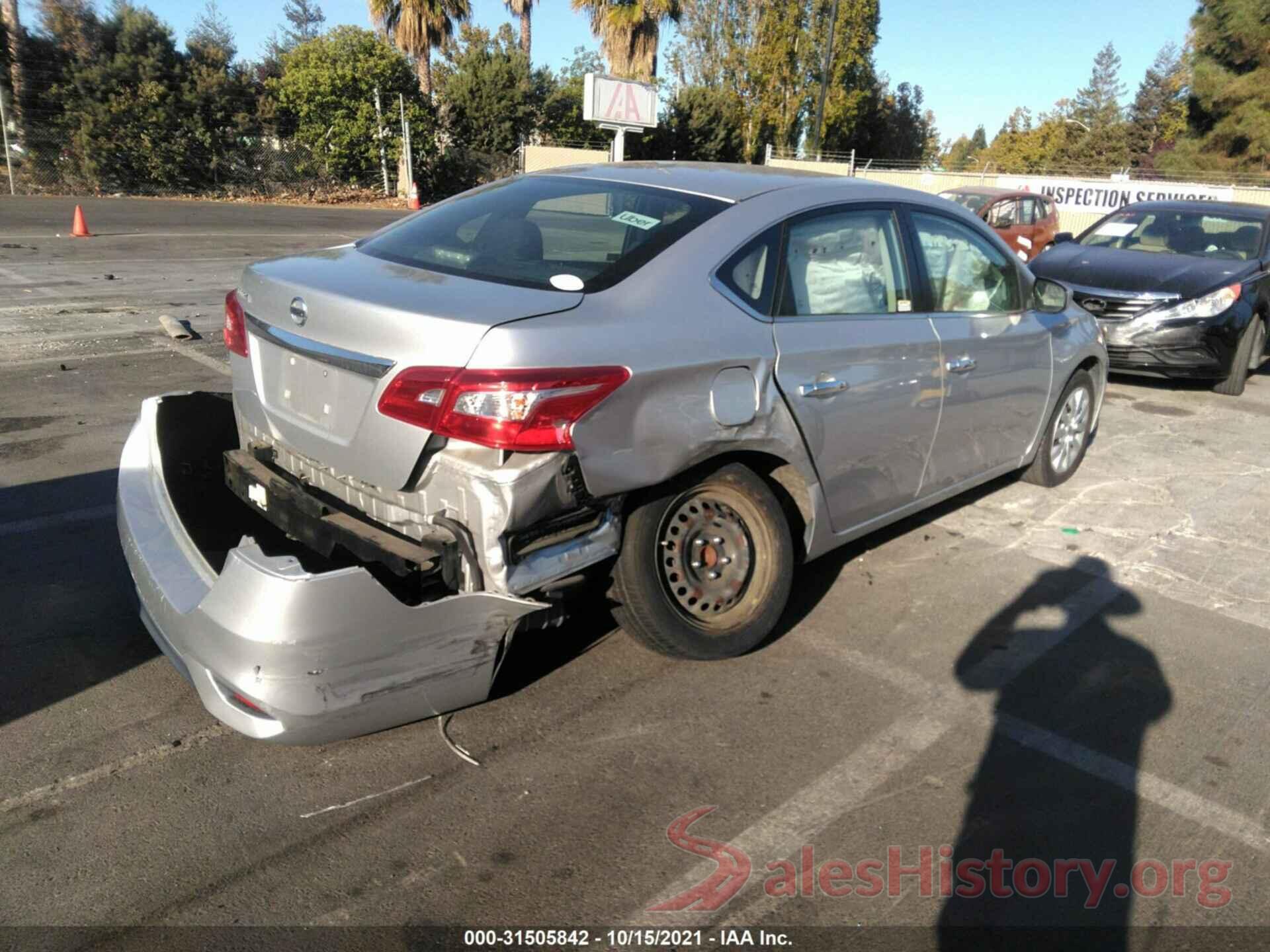 3N1AB7AP8GY242525 2016 NISSAN SENTRA