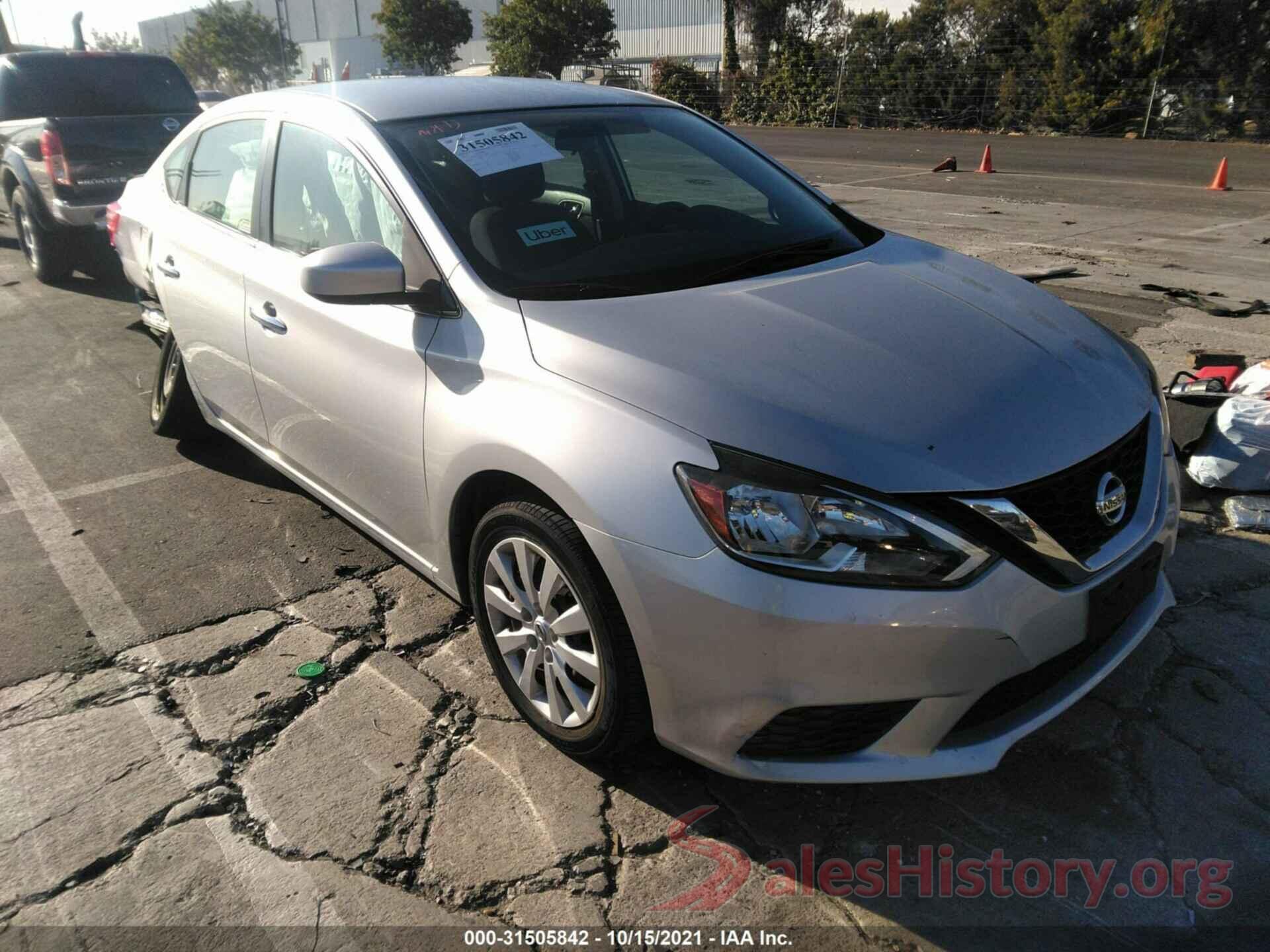 3N1AB7AP8GY242525 2016 NISSAN SENTRA