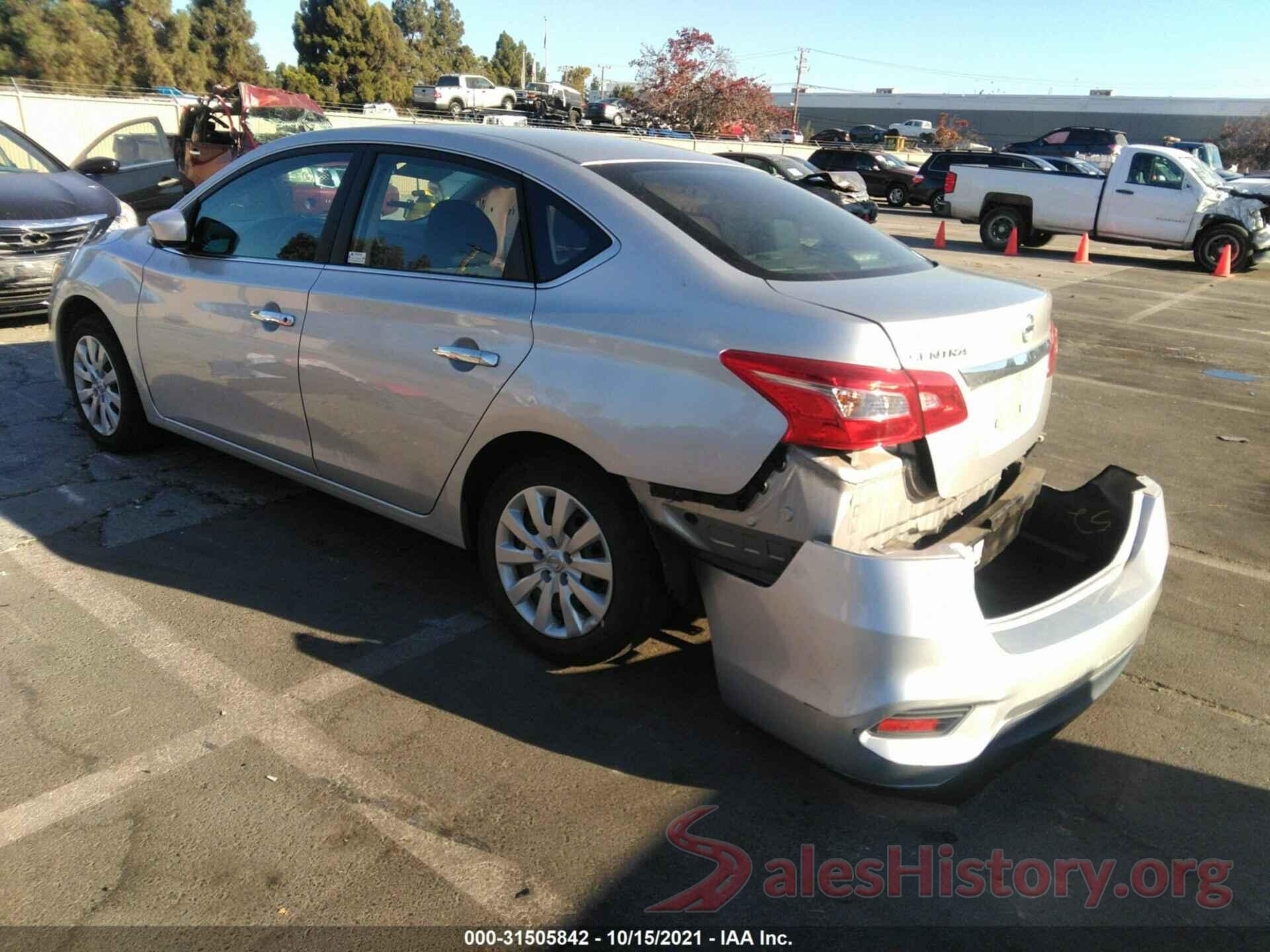 3N1AB7AP8GY242525 2016 NISSAN SENTRA