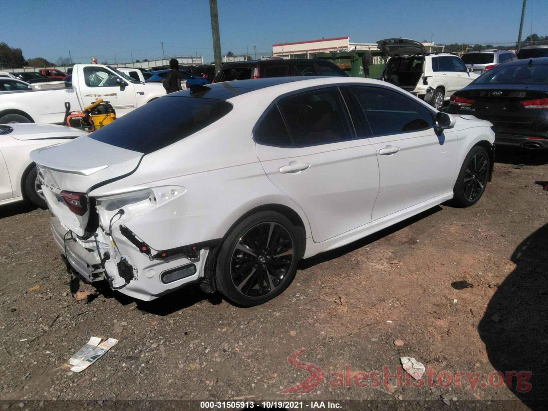 4T1B61HK0KU830701 2019 TOYOTA CAMRY