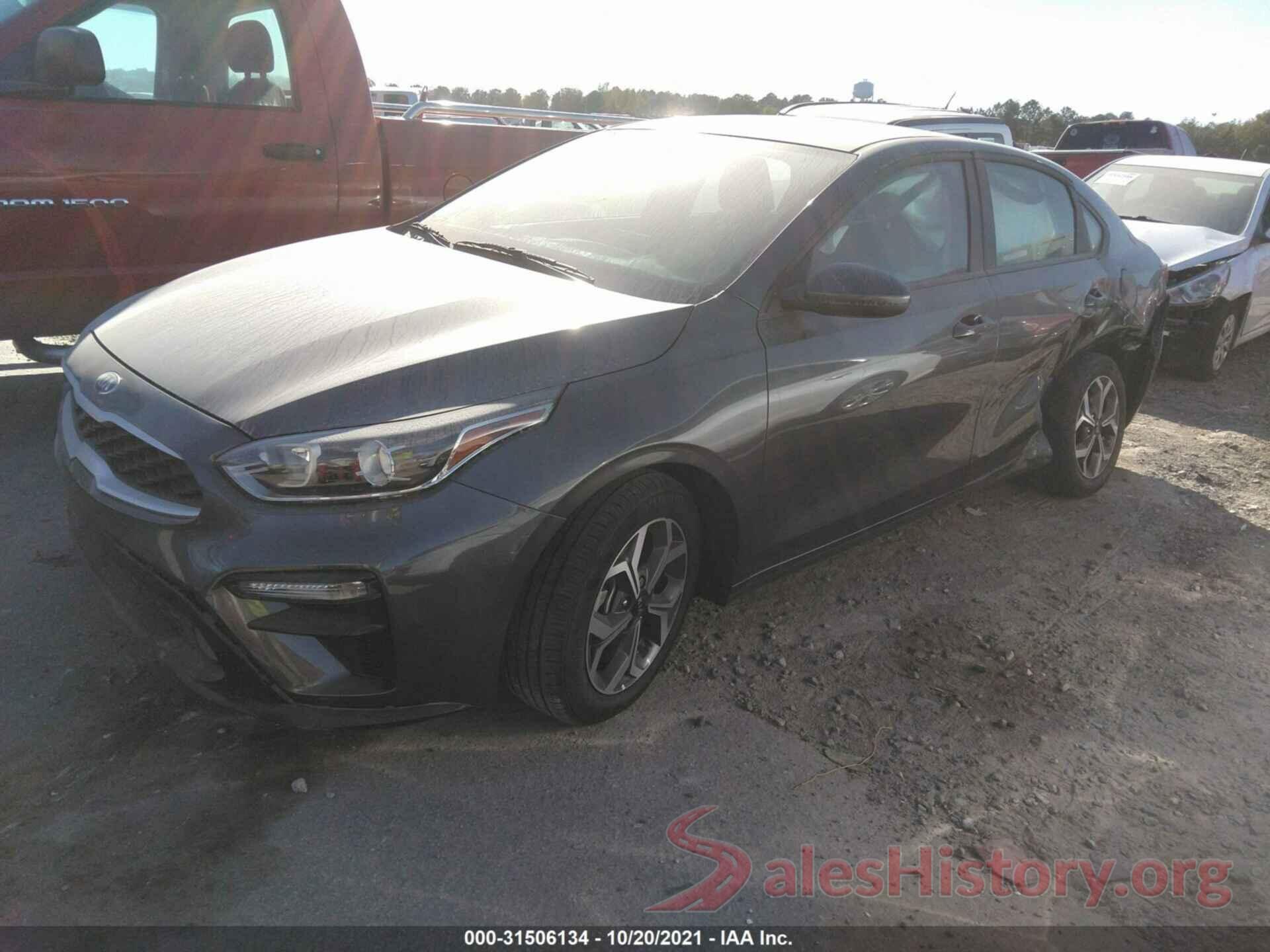 3KPF24AD3LE220497 2020 KIA FORTE