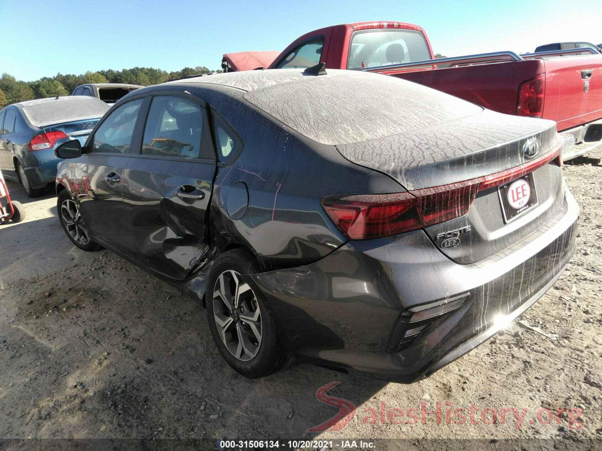 3KPF24AD3LE220497 2020 KIA FORTE