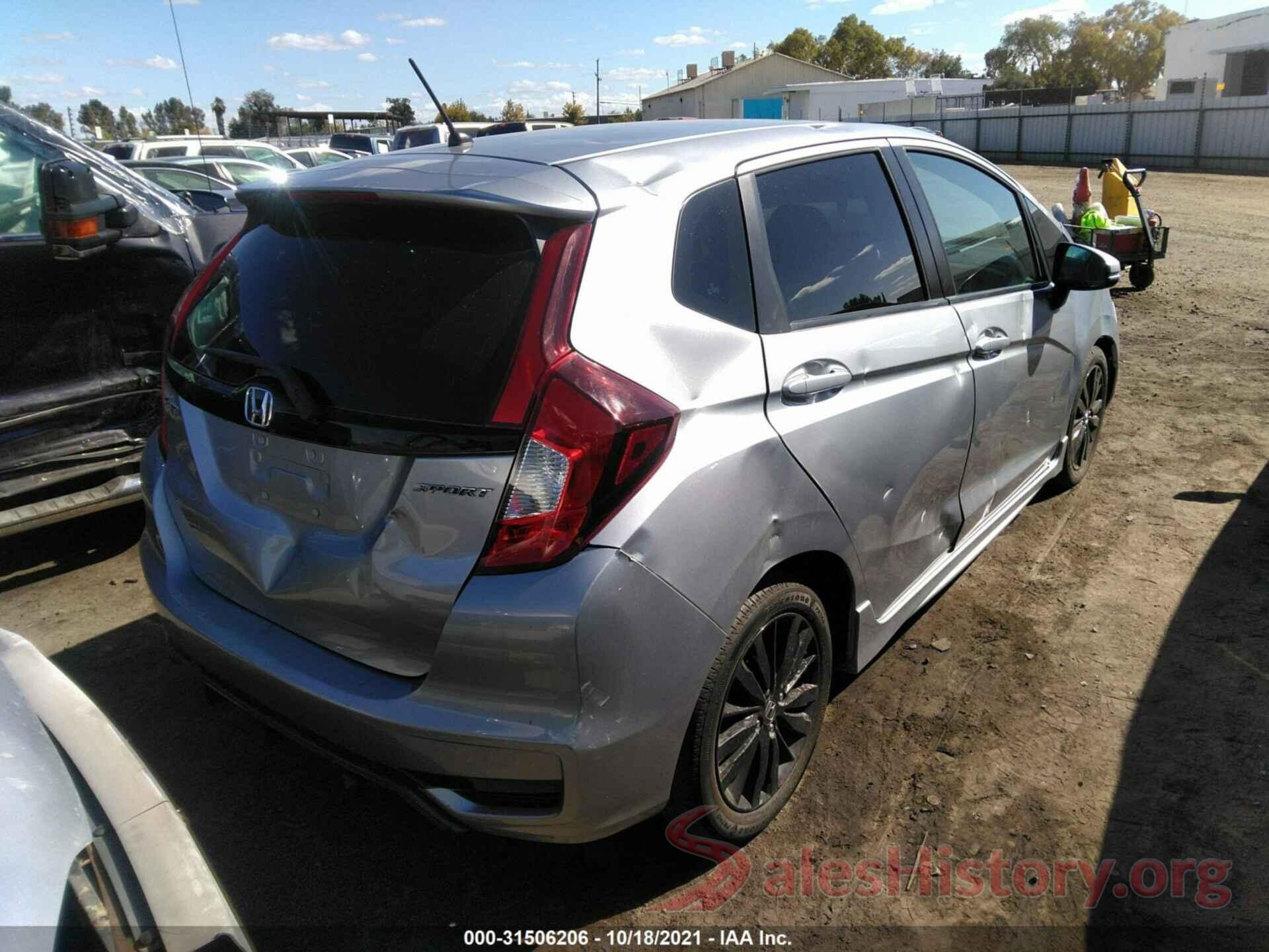 3HGGK5H67JM730325 2018 HONDA FIT