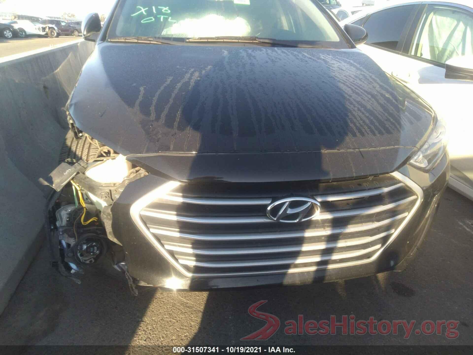 5NPD84LF4HH174489 2017 HYUNDAI ELANTRA