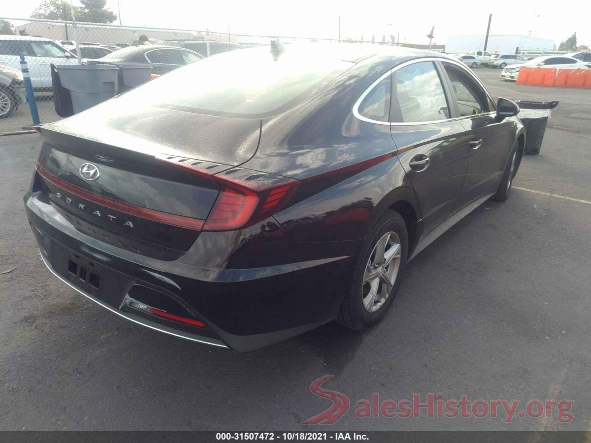 5NPEG4JA5MH105576 2021 HYUNDAI SONATA