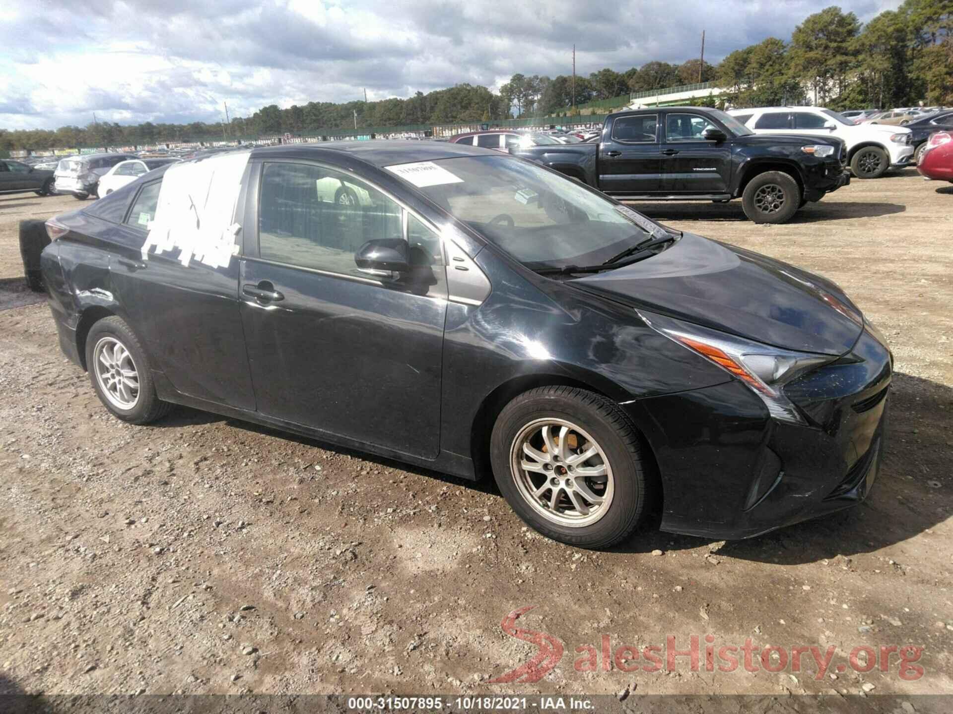 JTDKBRFUXH3040078 2017 TOYOTA PRIUS