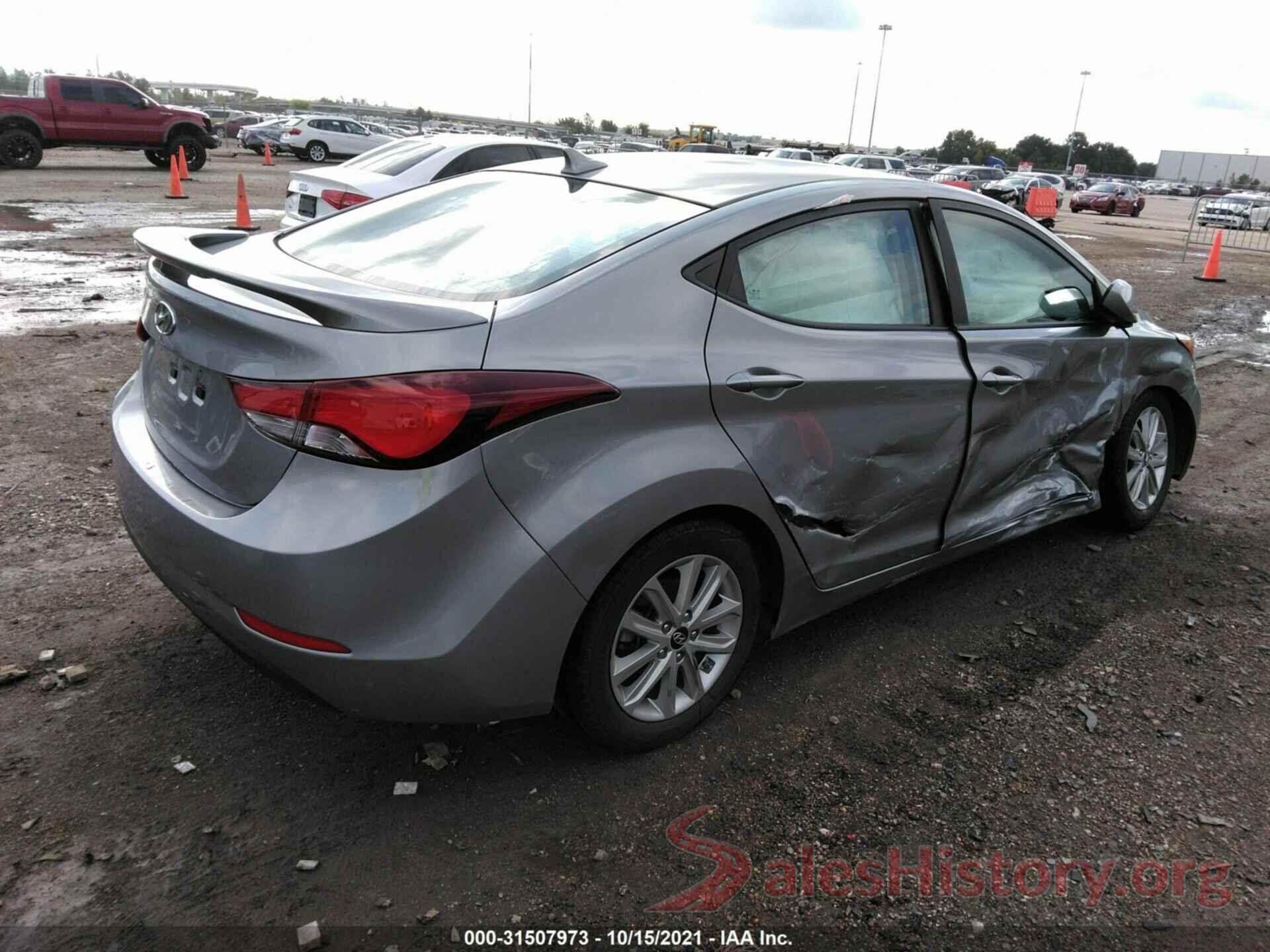 KMHDH4AE5GU503551 2016 HYUNDAI ELANTRA