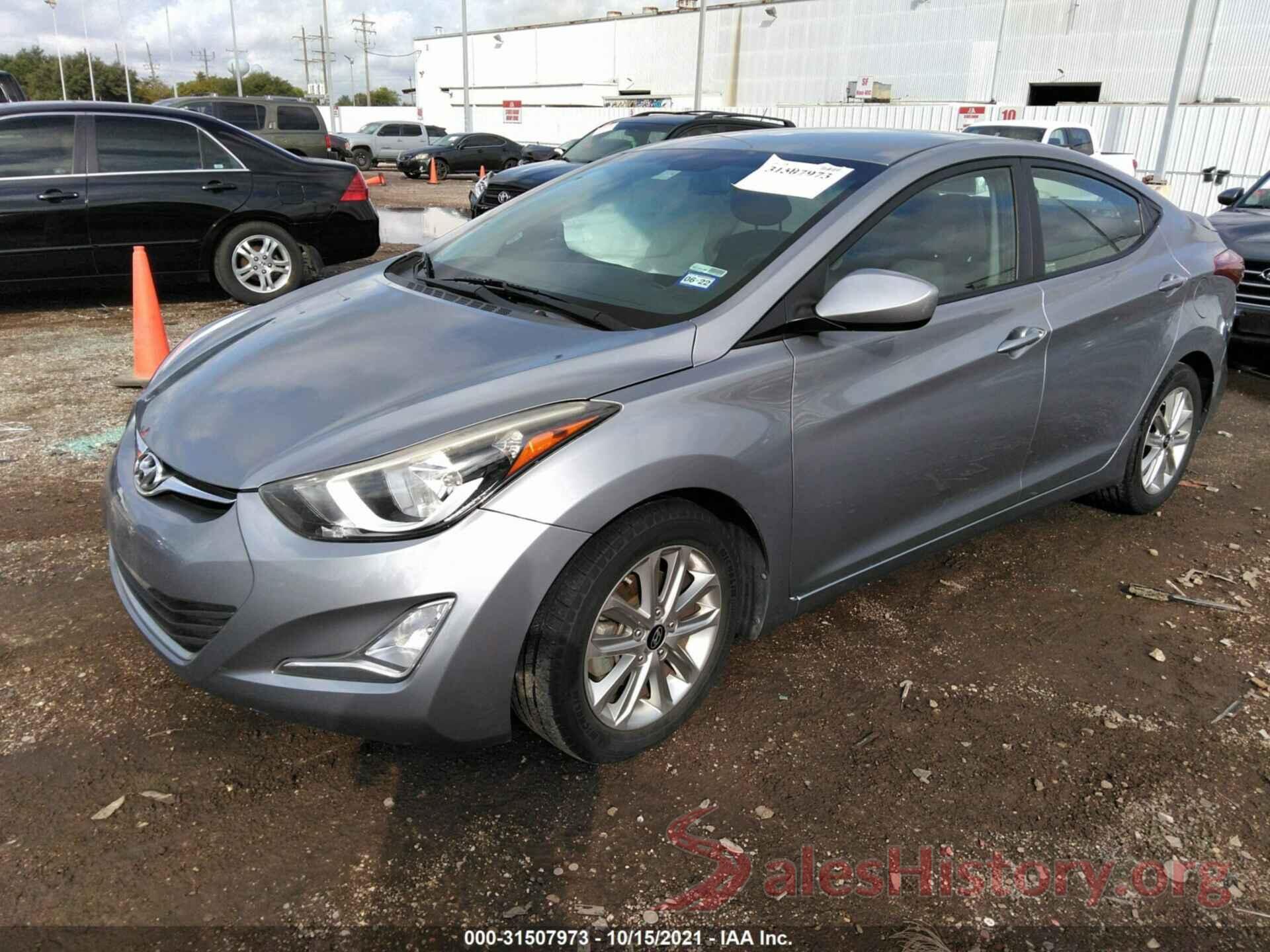 KMHDH4AE5GU503551 2016 HYUNDAI ELANTRA