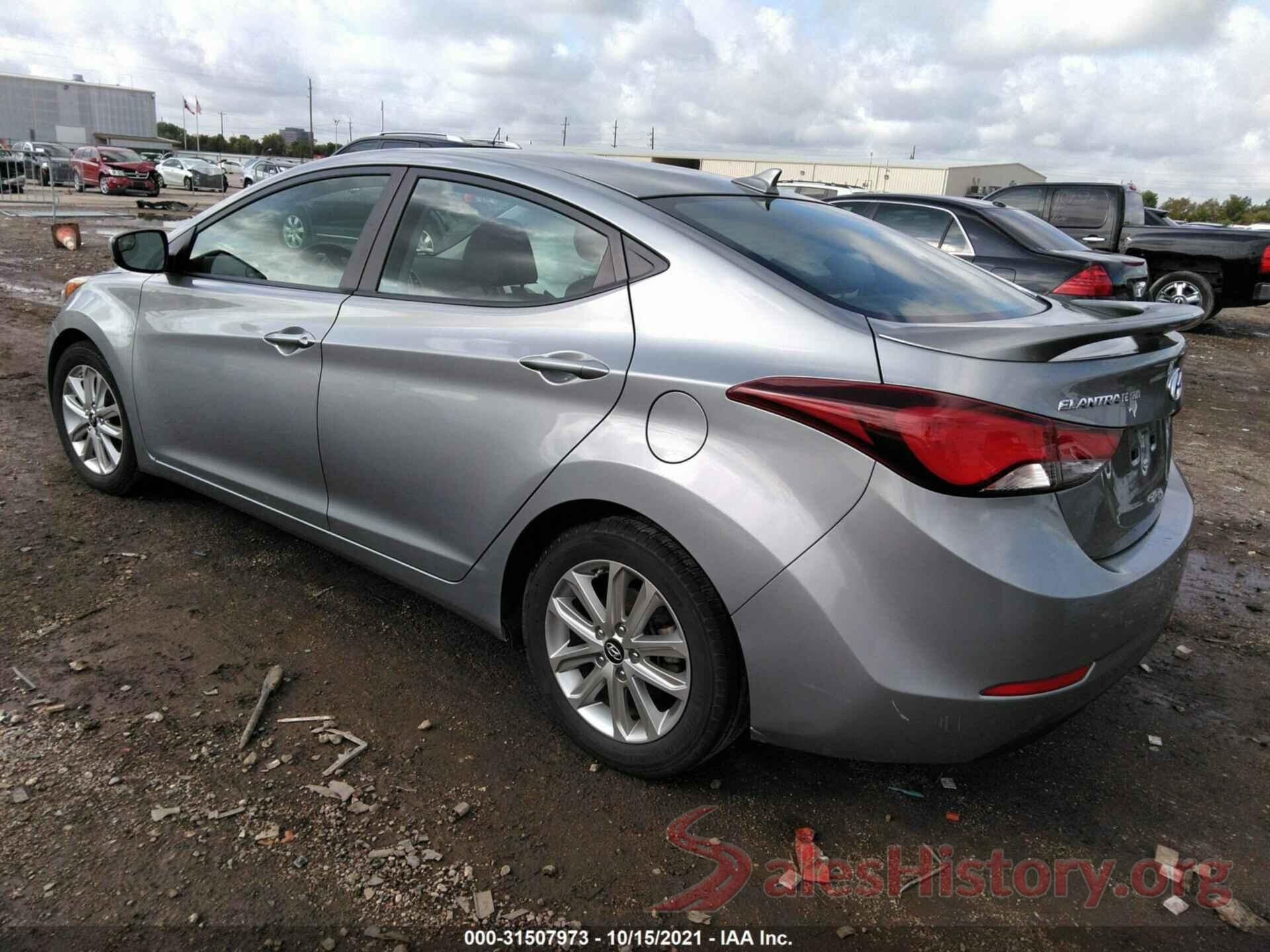 KMHDH4AE5GU503551 2016 HYUNDAI ELANTRA