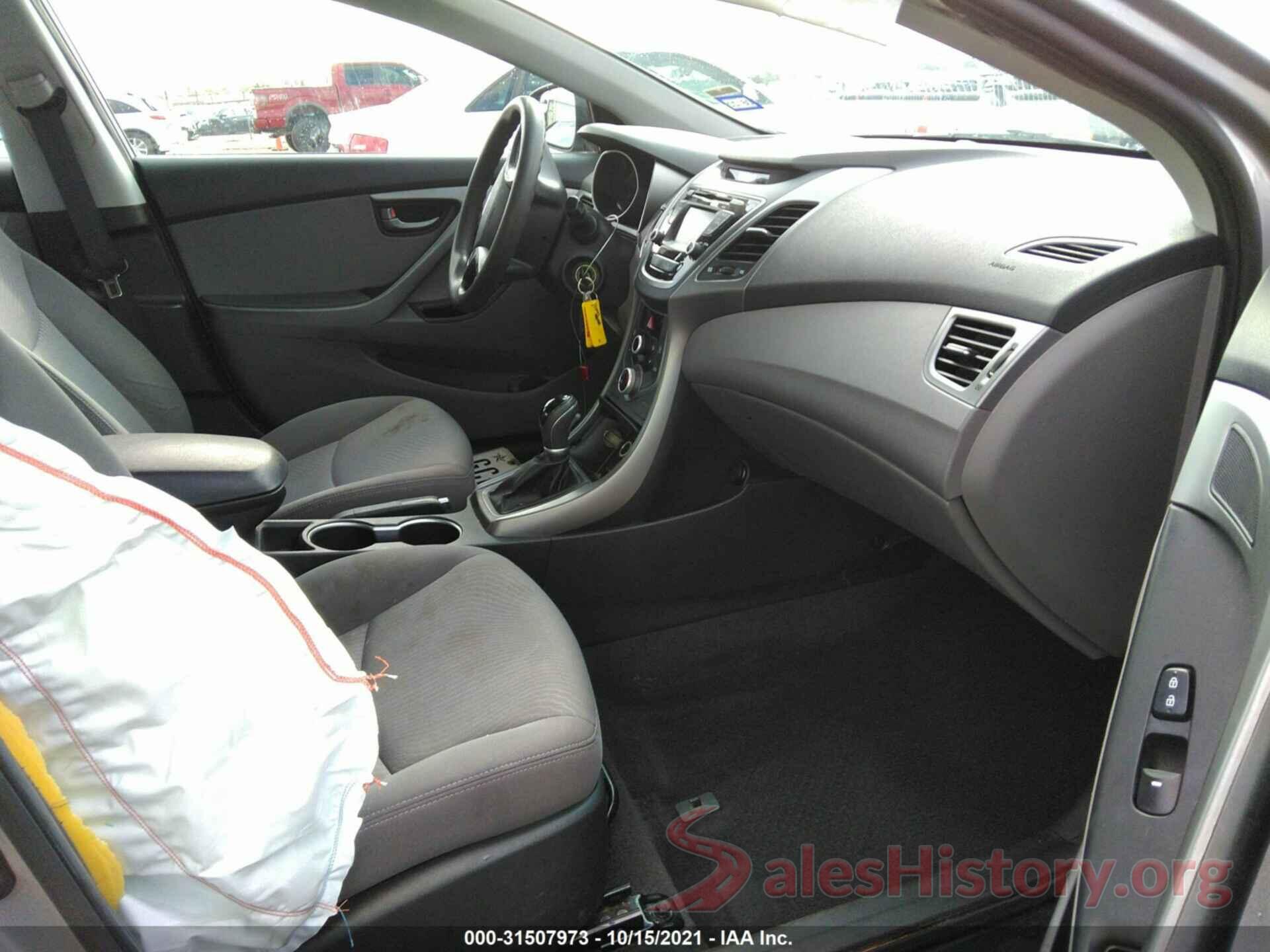 KMHDH4AE5GU503551 2016 HYUNDAI ELANTRA