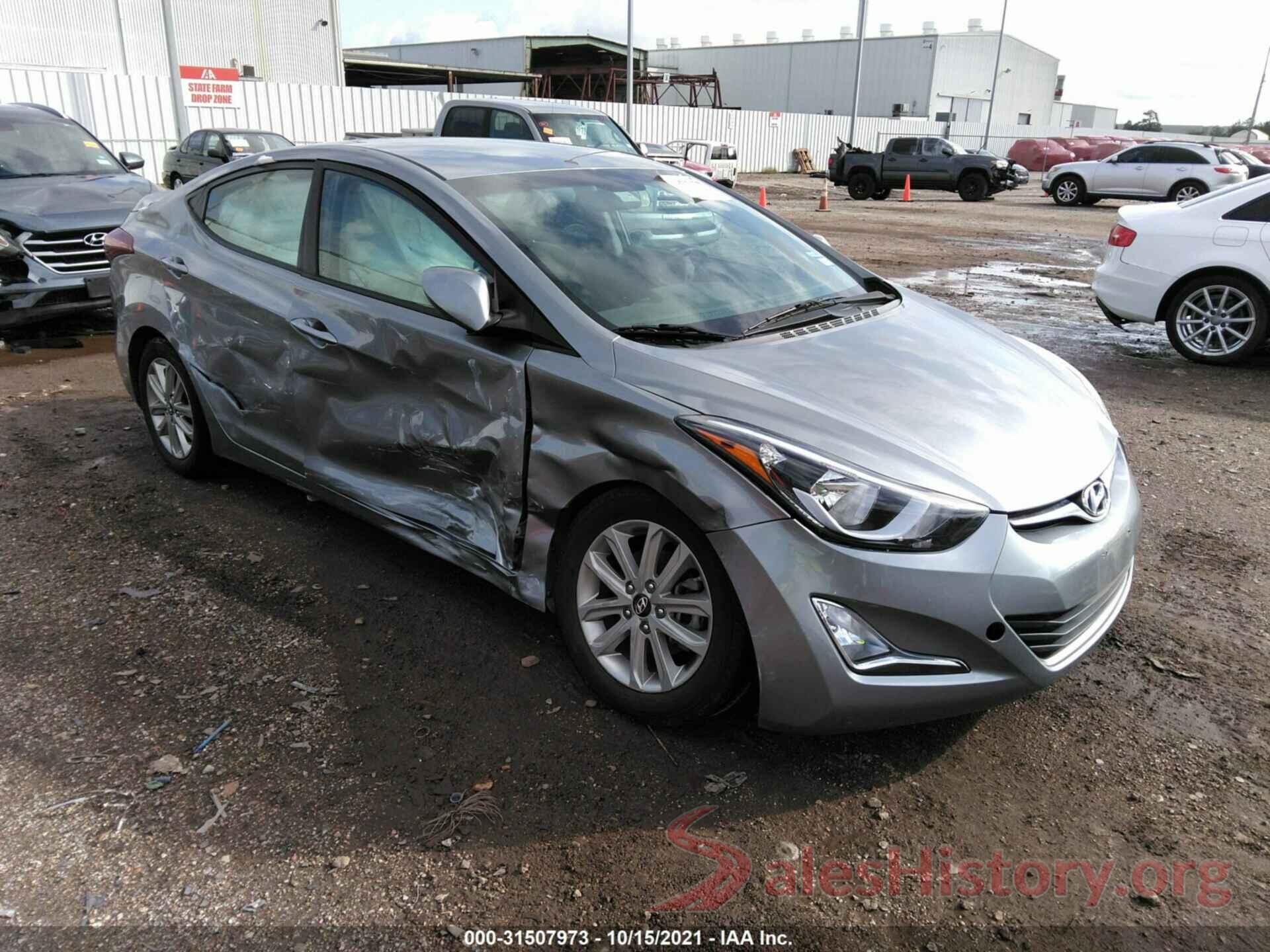 KMHDH4AE5GU503551 2016 HYUNDAI ELANTRA