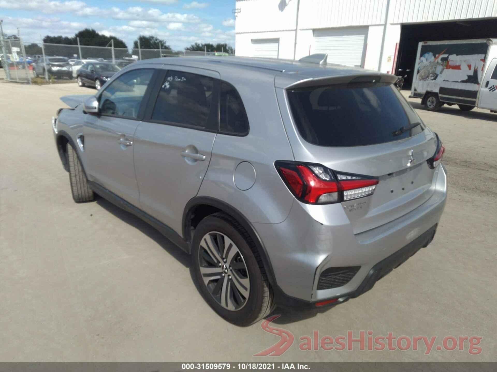 JA4APVAUXMU018304 2021 MITSUBISHI OUTLANDER SPORT