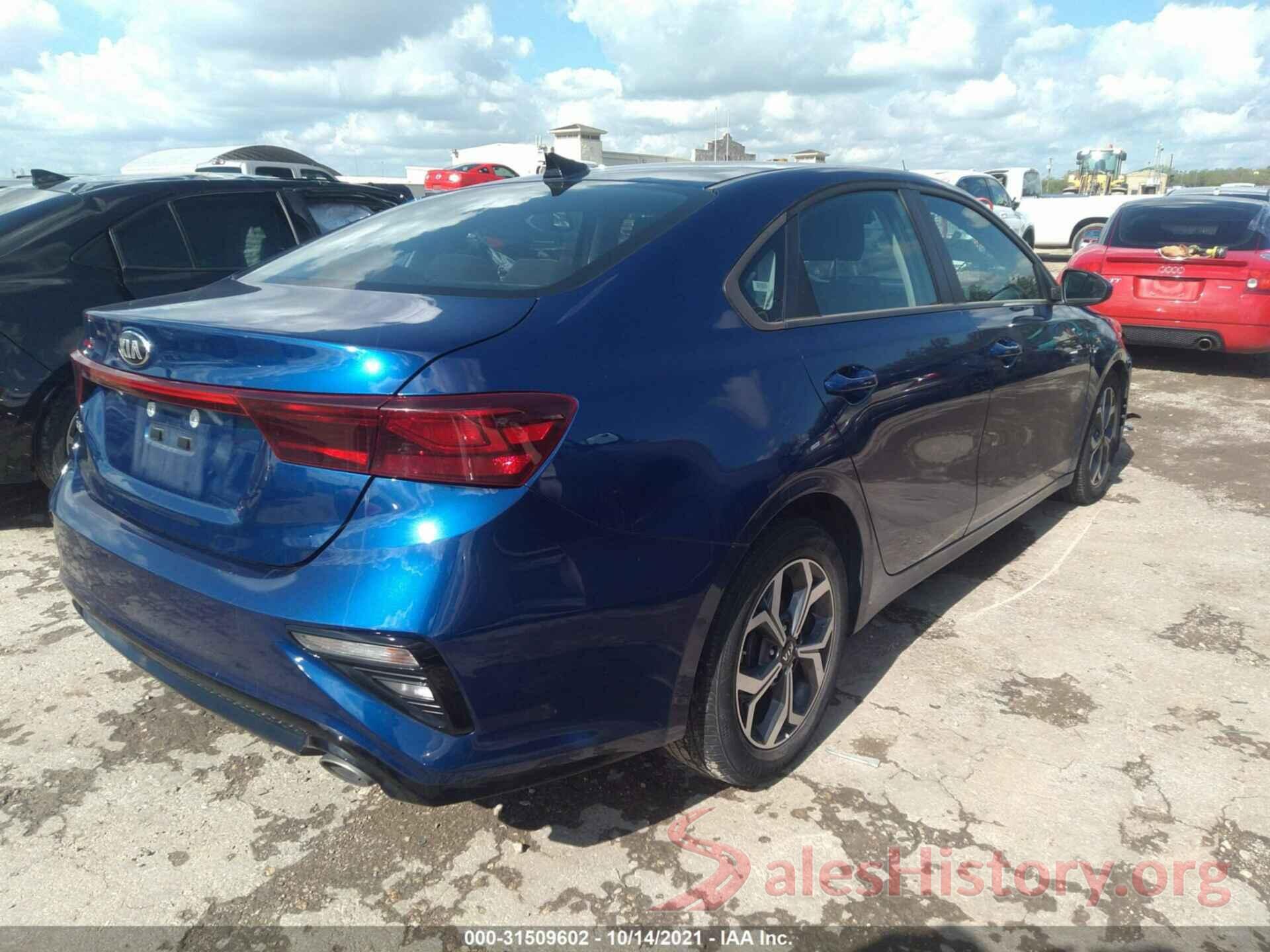 3KPF24AD0LE151736 2020 KIA FORTE