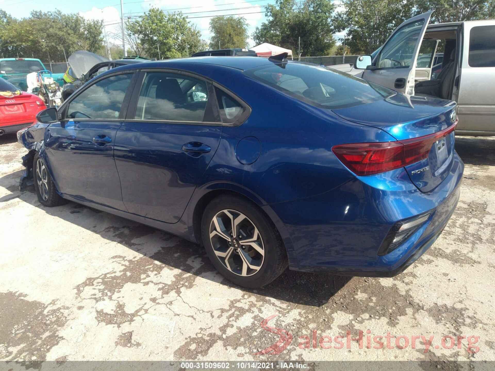 3KPF24AD0LE151736 2020 KIA FORTE