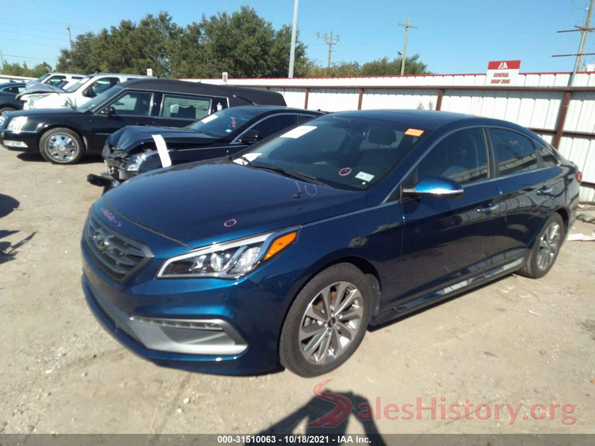 5NPE34AF1HH504370 2017 HYUNDAI SONATA