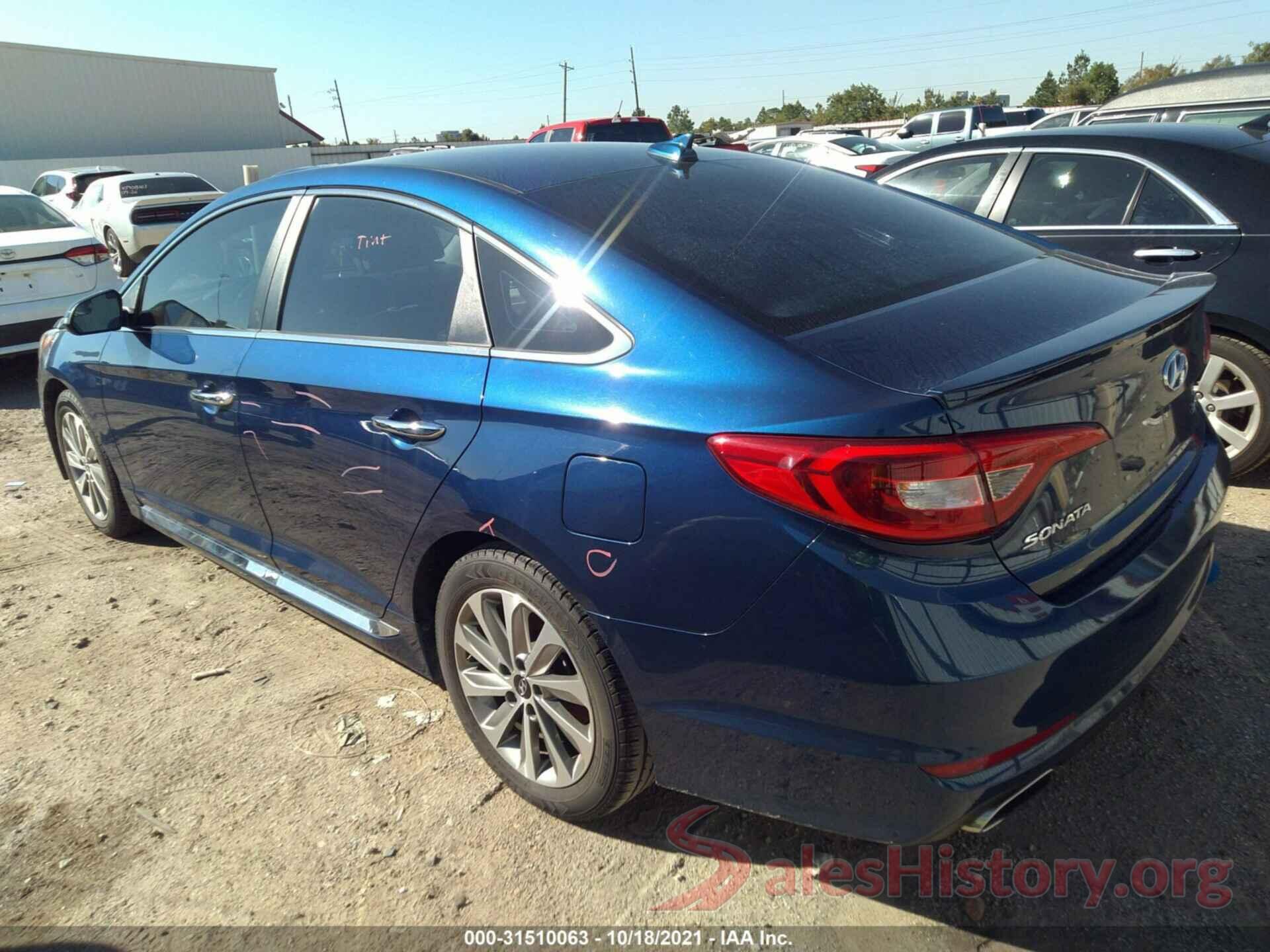 5NPE34AF1HH504370 2017 HYUNDAI SONATA