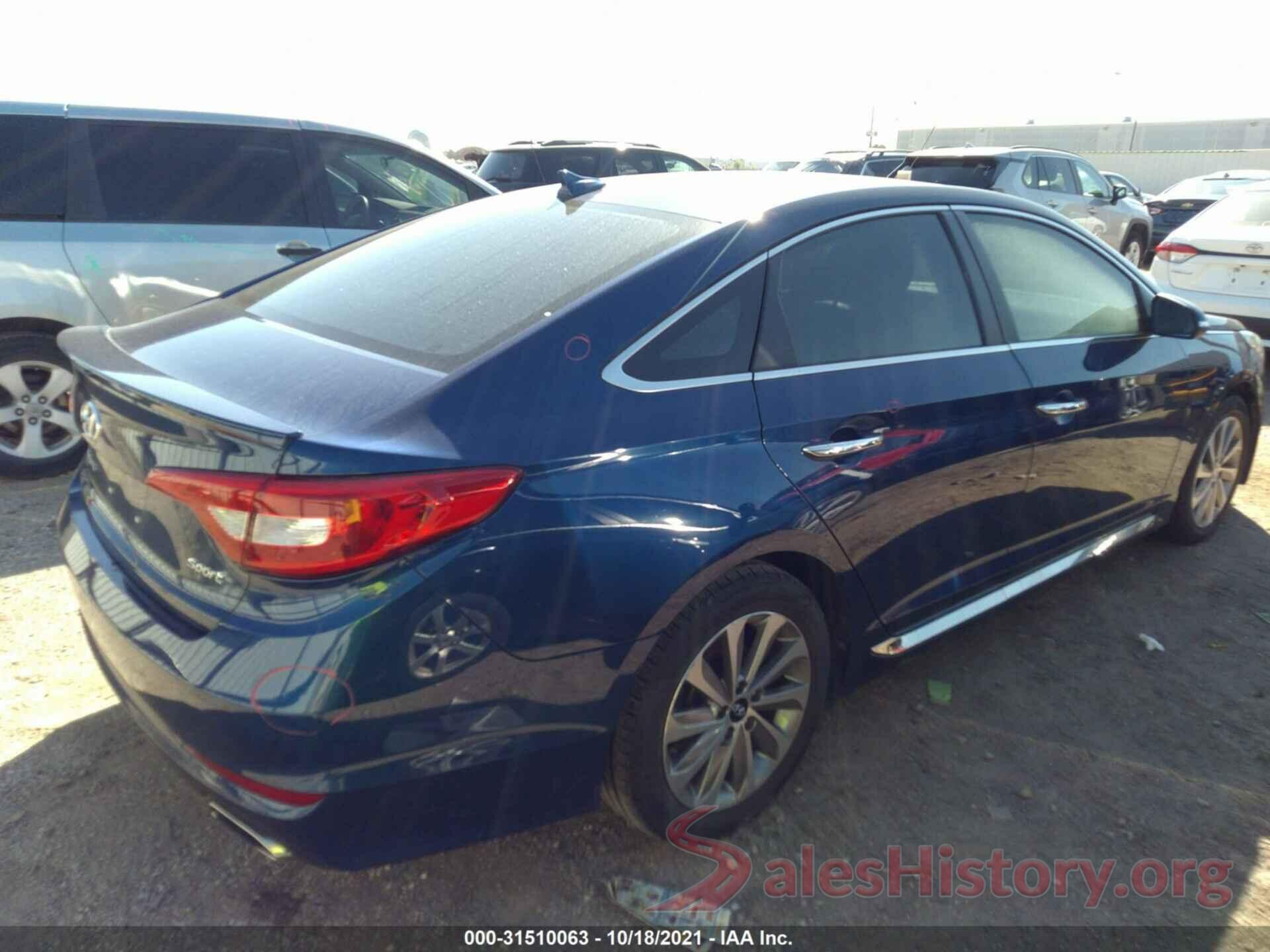 5NPE34AF1HH504370 2017 HYUNDAI SONATA