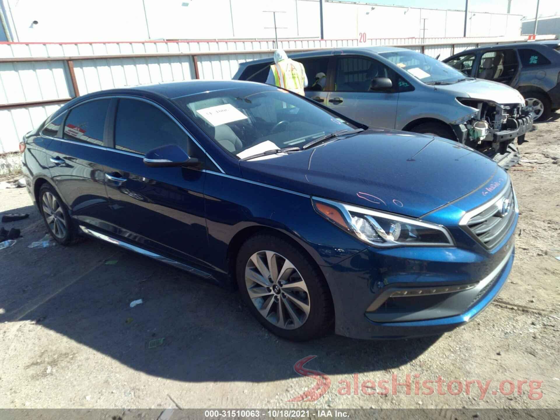 5NPE34AF1HH504370 2017 HYUNDAI SONATA