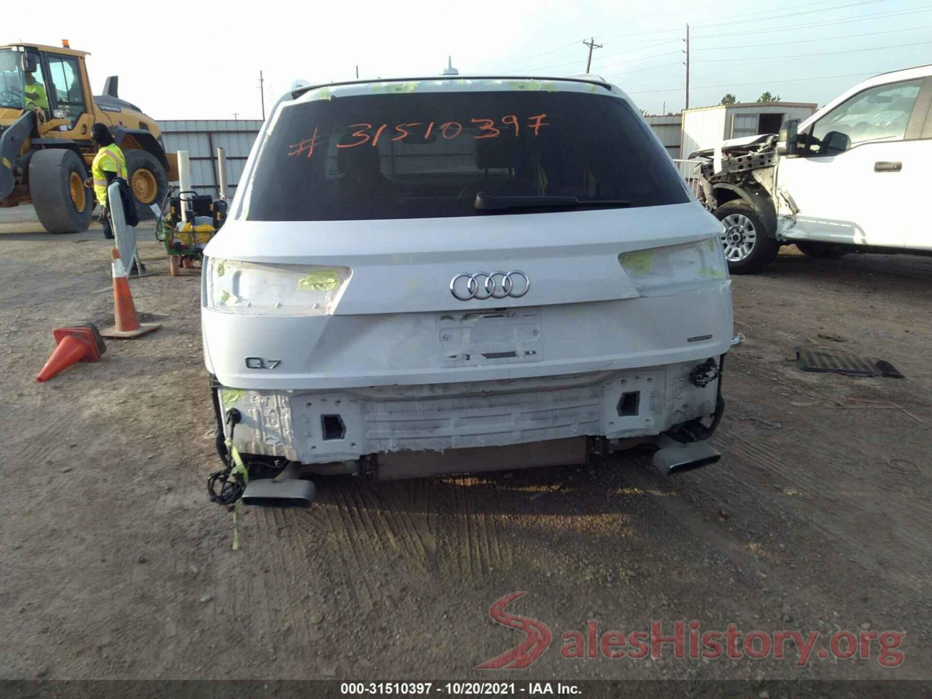 WA1LHAF77JD043500 2018 AUDI Q7