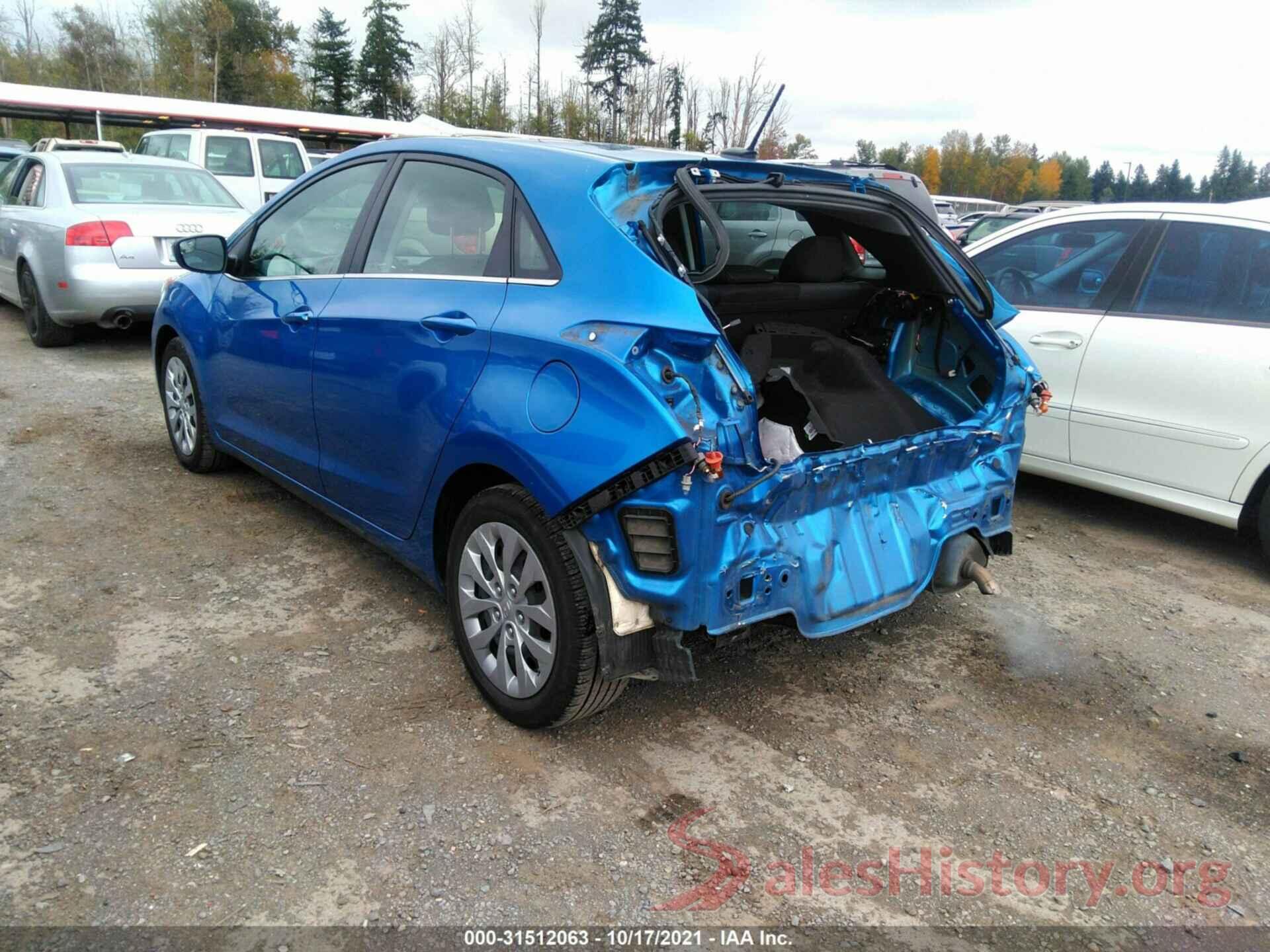 KMHD35LH4HU360606 2017 HYUNDAI ELANTRA GT