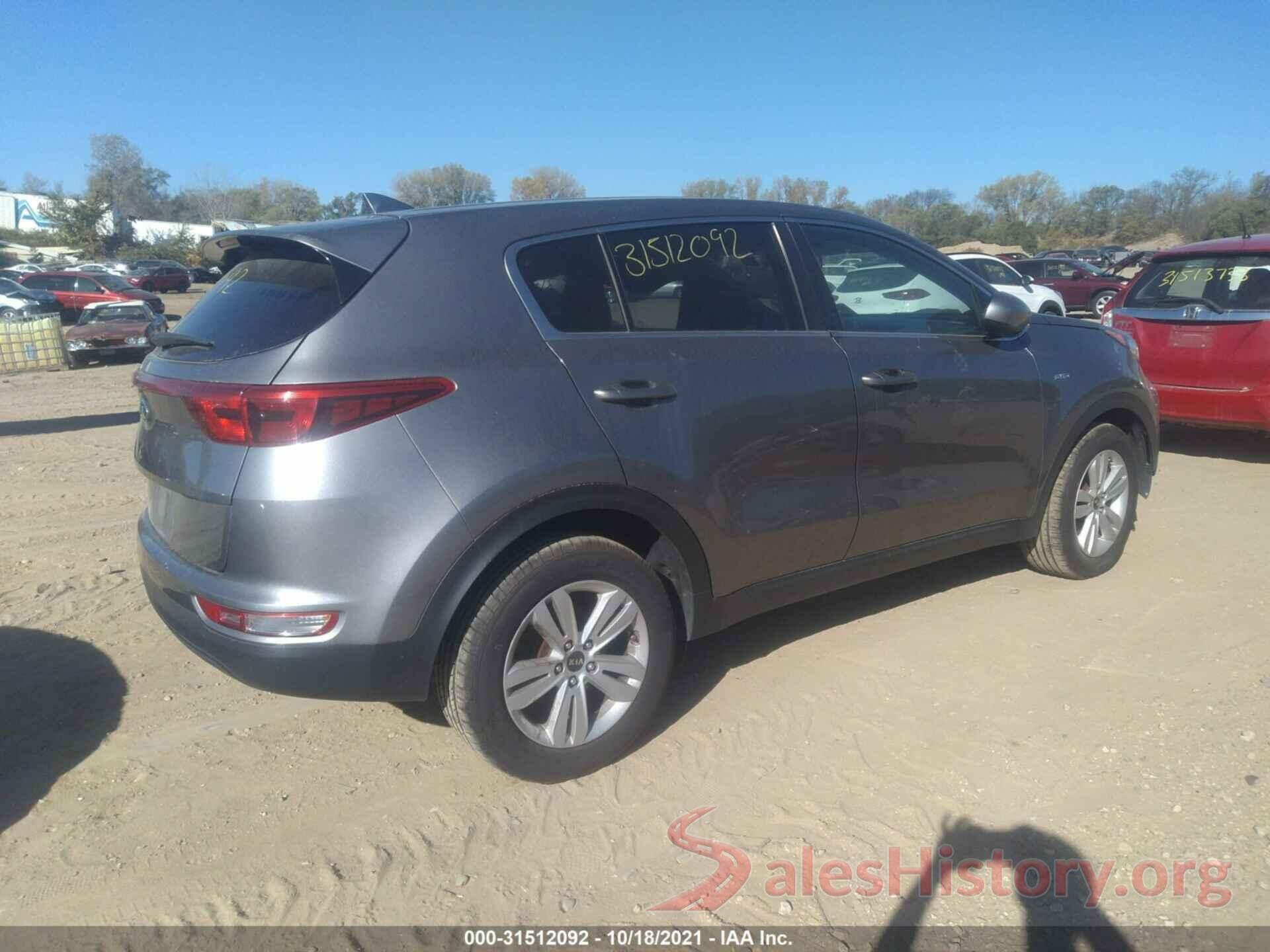 KNDPMCAC7J7338856 2018 KIA SPORTAGE